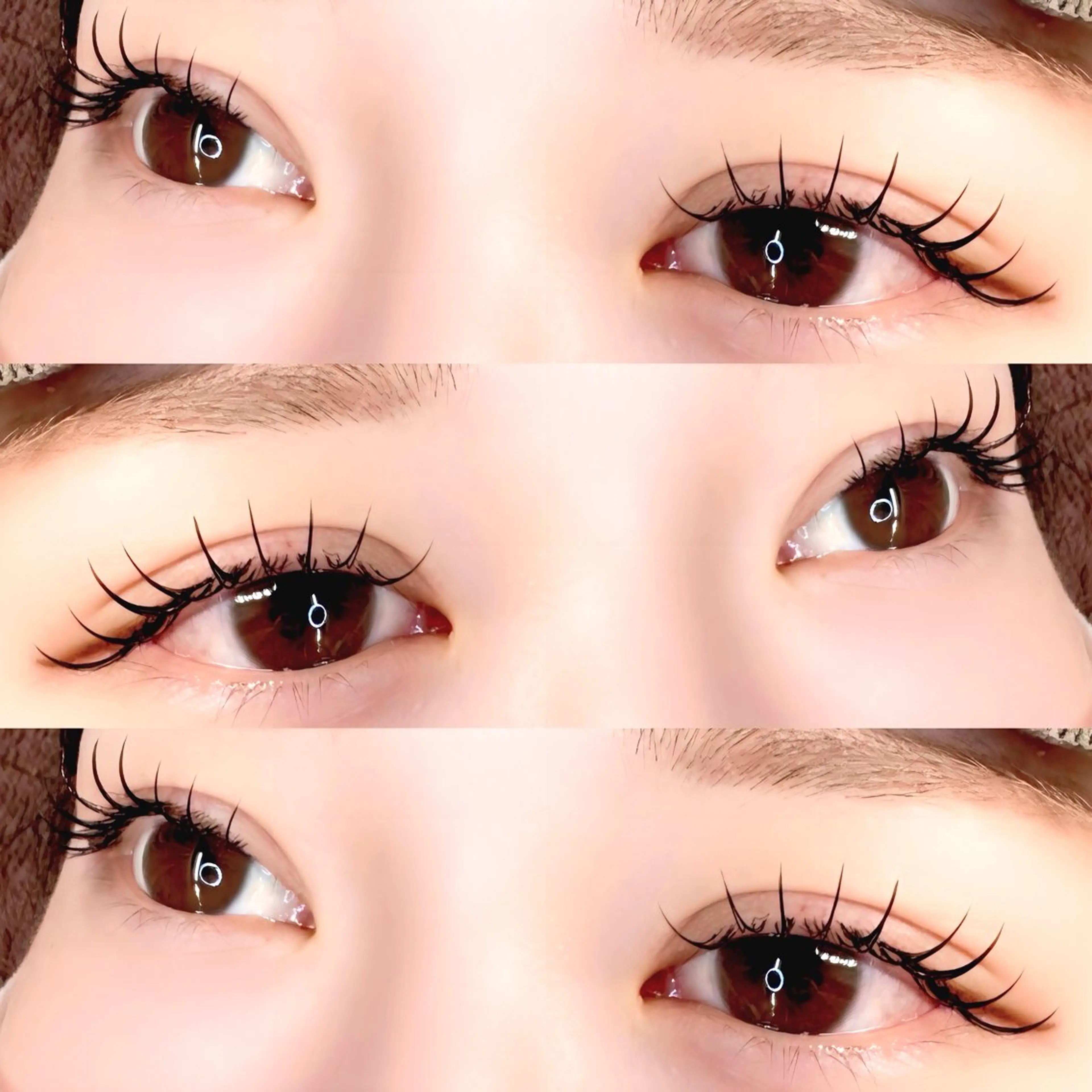 マツエク・マツパ 束感まつ毛 キュート 韓国風マツエク Lカール パリジェンヌラッシュリフト 🐰🫧fein. moyu🐰🫧のマツエク・マツパデザイン