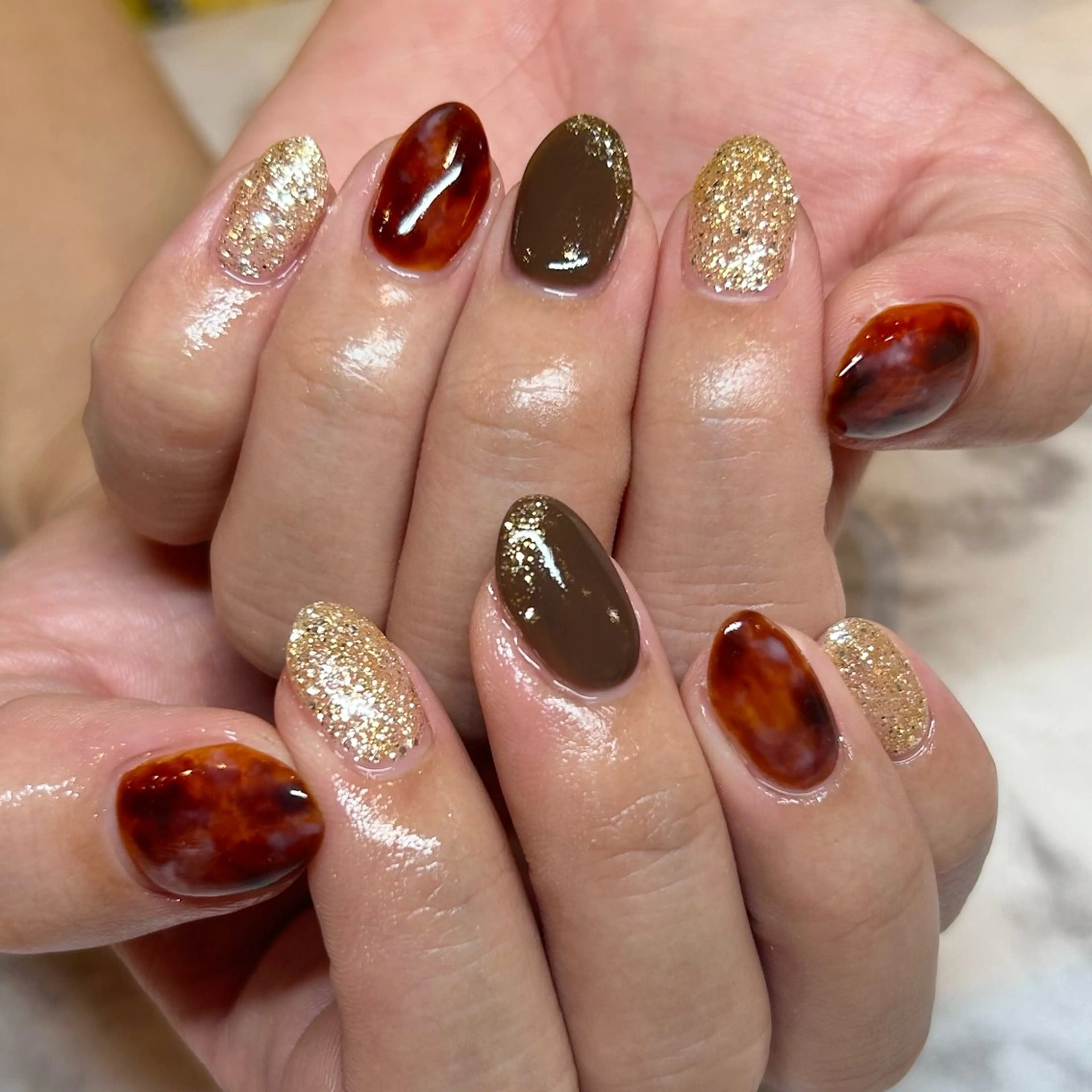 ネイル ハンドネイル Bianca栄店 みさとのネイルデザイン