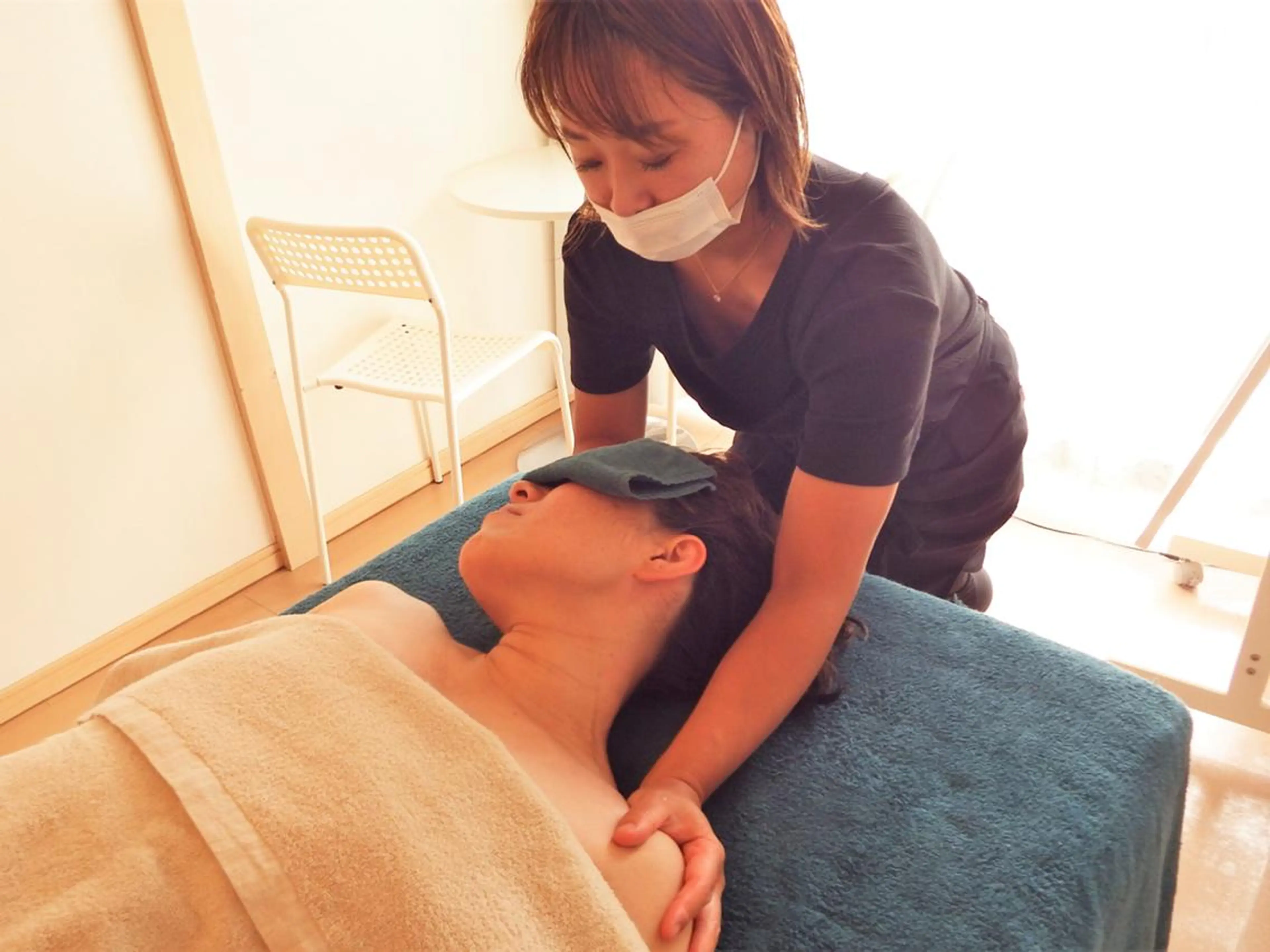 あったかスチーム＋美容整体チューニングで癒しタイム♪100分15400円♪の写真