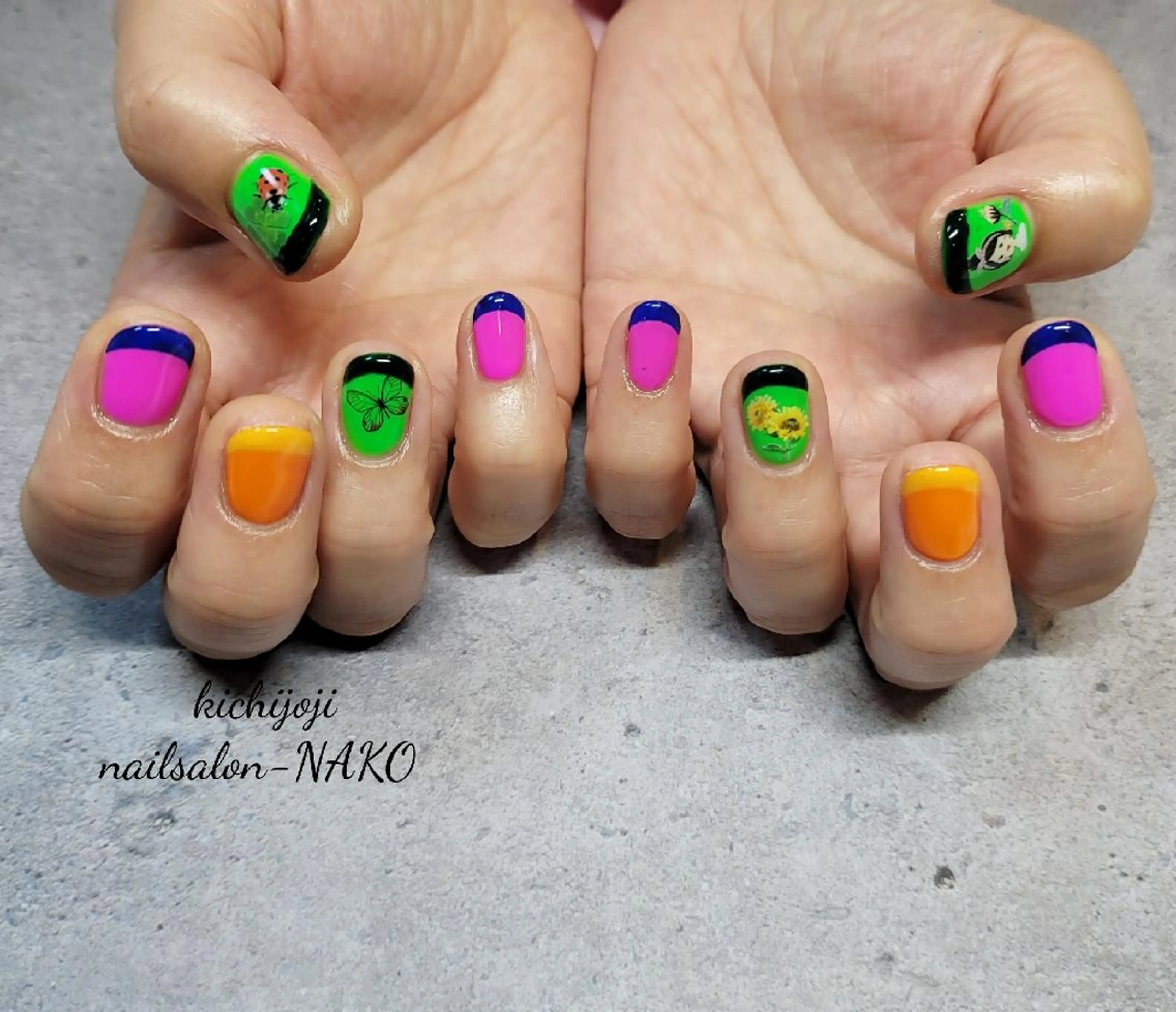 ネイル Salon-NAKO 🐷shirai🐷のネイルデザイン
