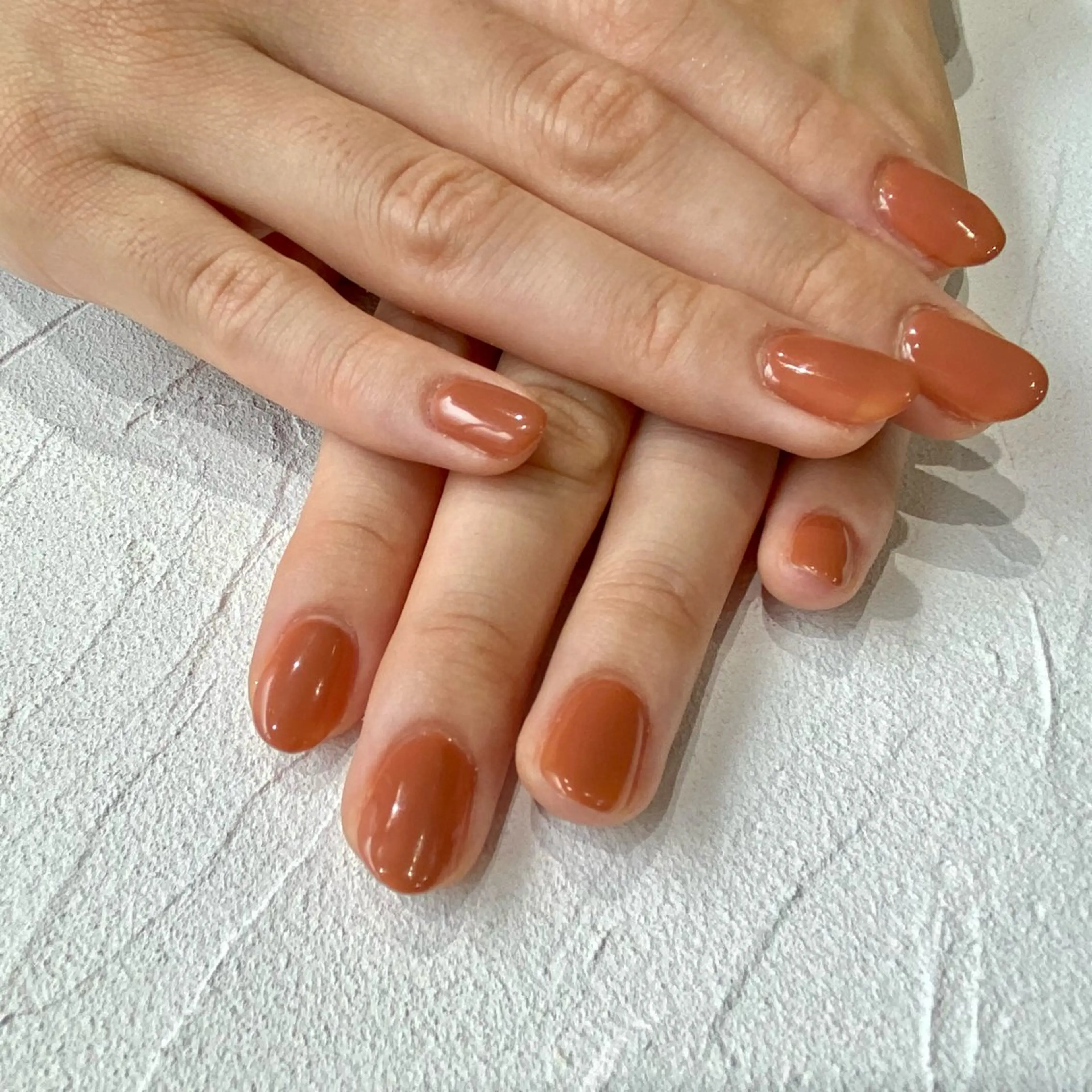 ネイル ブラウン ネイル空間所属・muguet🎀 nailのネイルデザイン