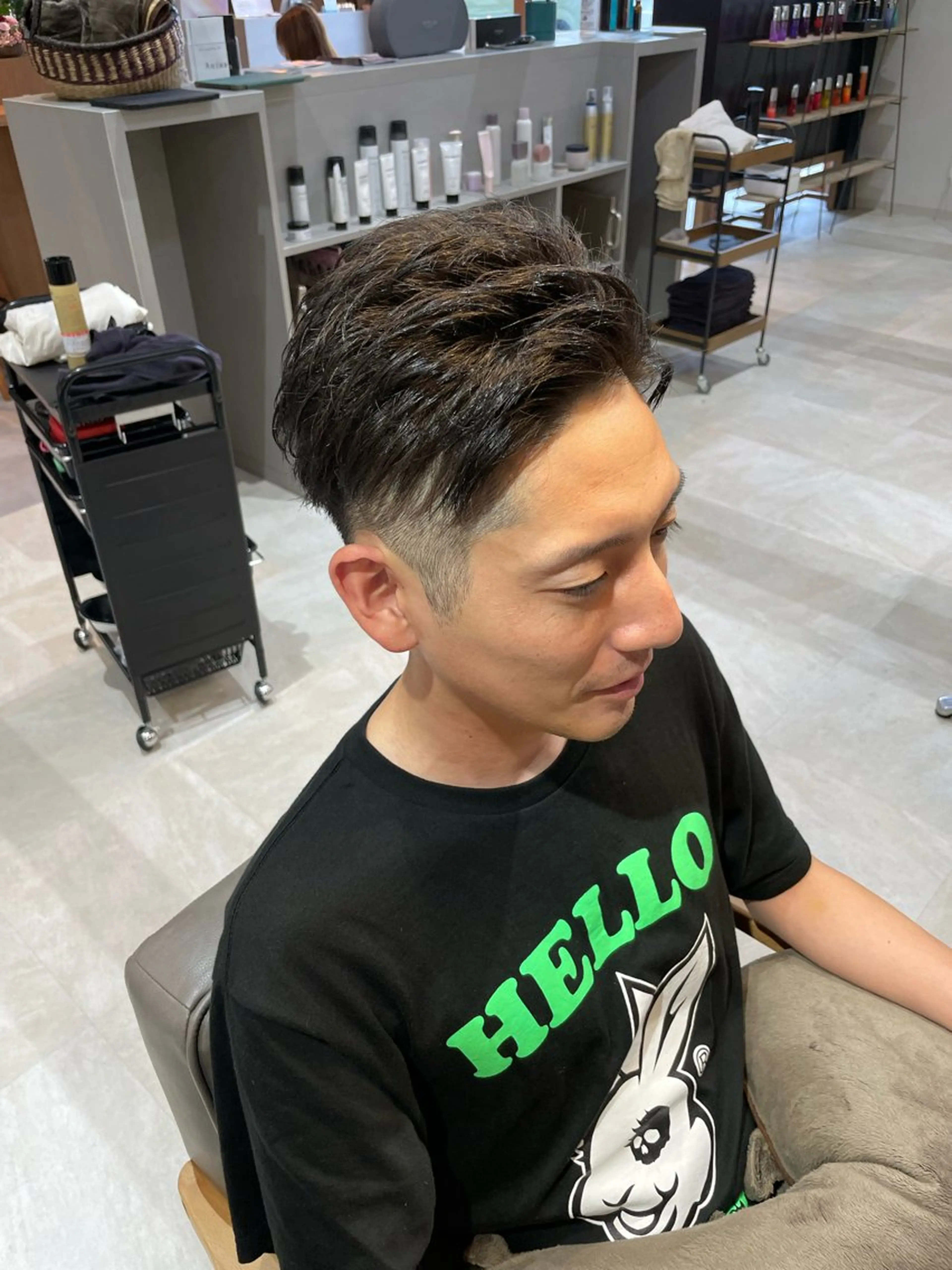 ショート メンズ 刈り上げ カット ayaka |トレンドヘアのヘアスタイル