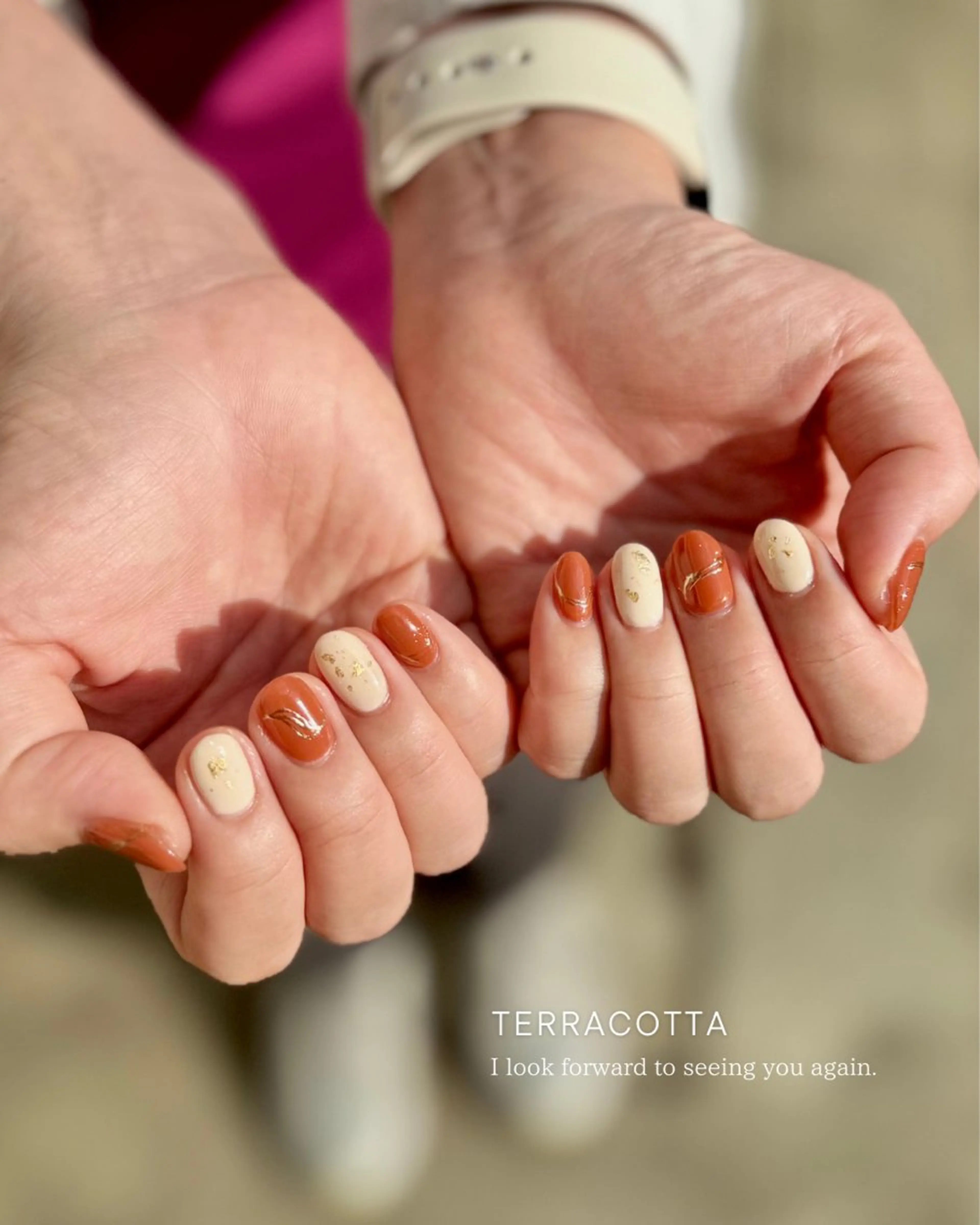 ネイル アートネイル べっ甲ネイル ニュアンスネイル ハンドネイル Seemly 千田町店所属・フラワーパラジェル 🌸シームリーエミのネイルデザイン