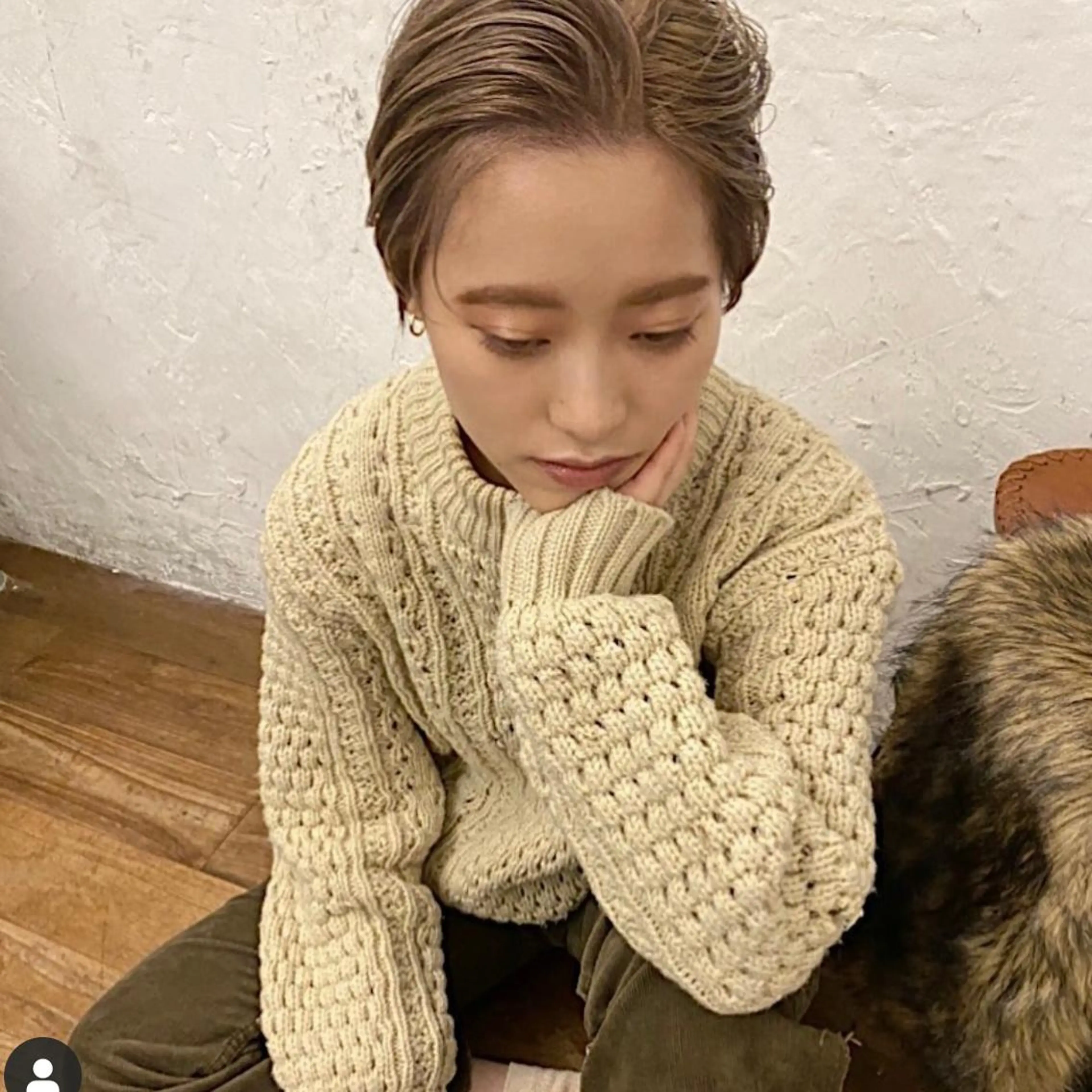 ショート カラー デザインカラー🥂 YUKAのヘアスタイル