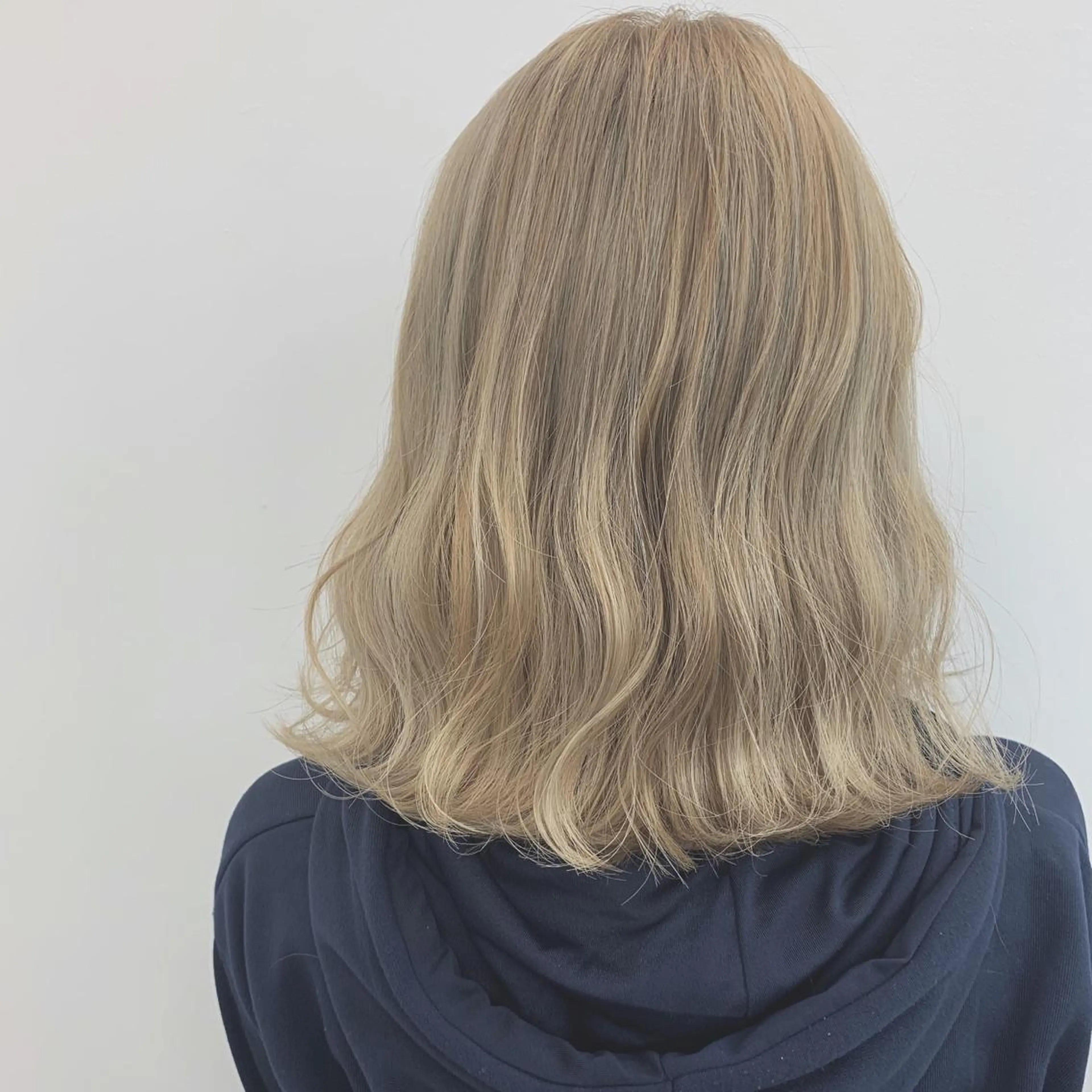 ミディアム カラー ヘアカラー ブリーチ/アレンジ 天満/chihiroのヘアスタイル