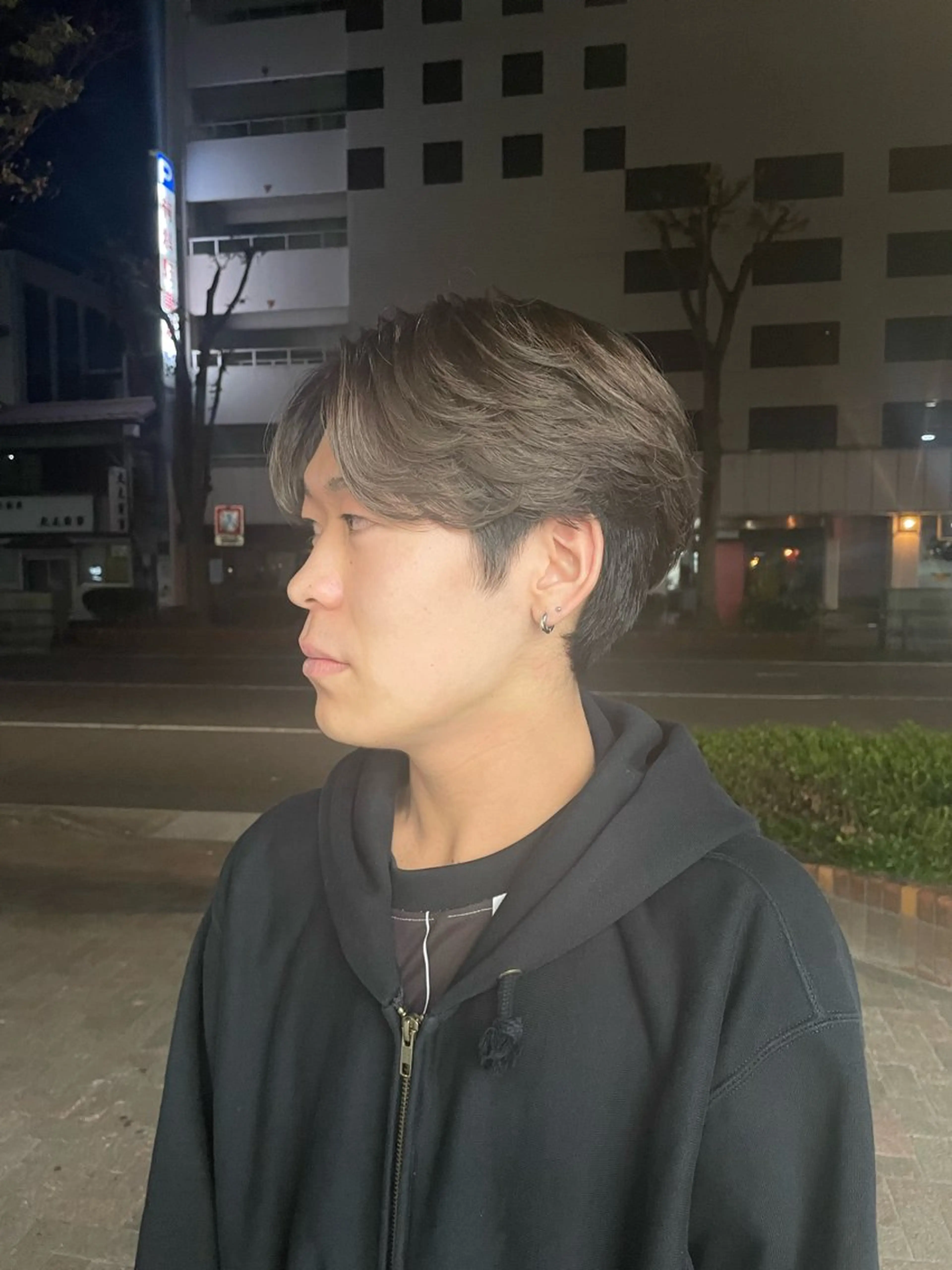 ショート カラー メンズ Ace men's salon岐阜店所属・🔥メンズ特化美容師 パーマのヘアスタイル