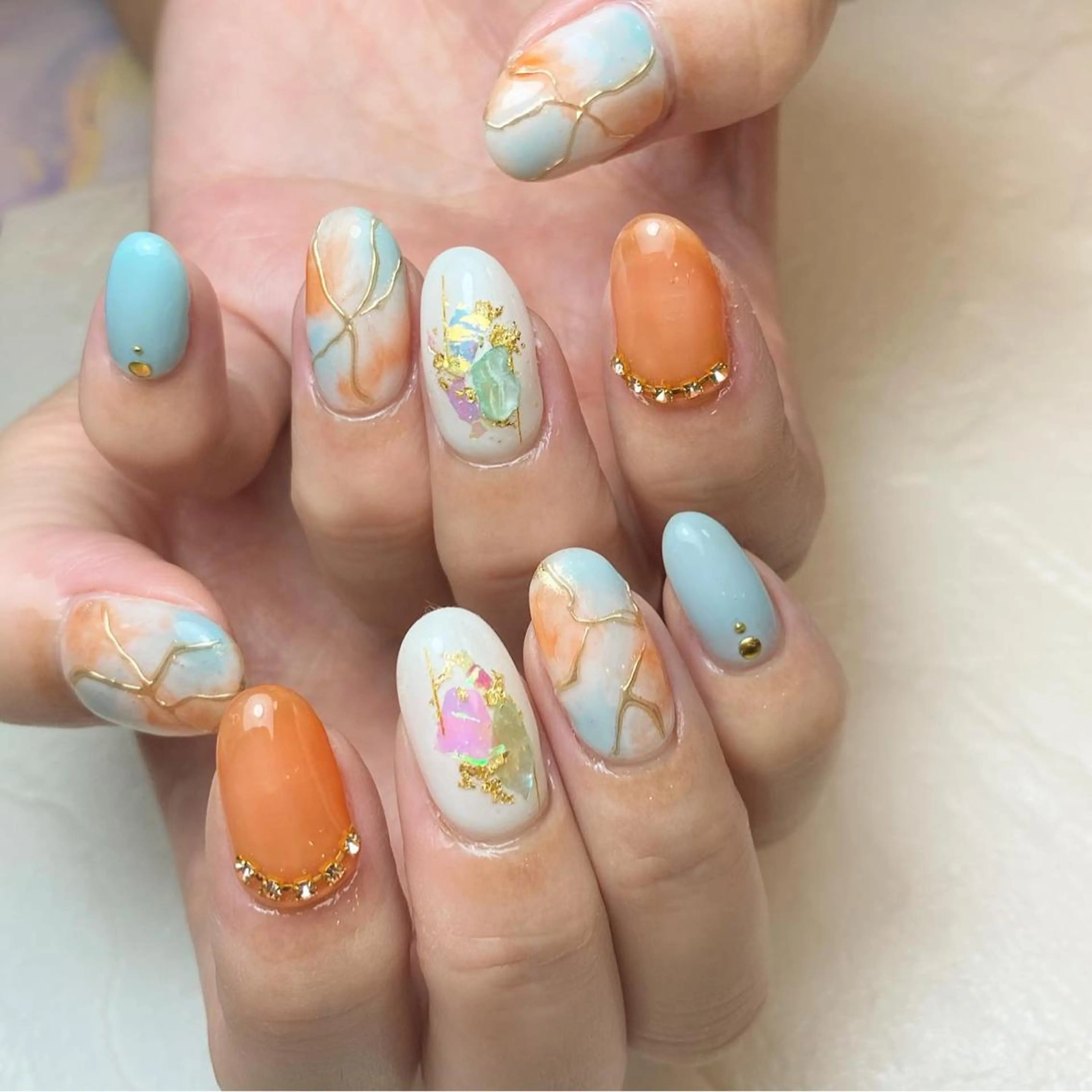 ネイル ハンドネイル Nail ameria megu所属・ameria meguのネイルデザイン
