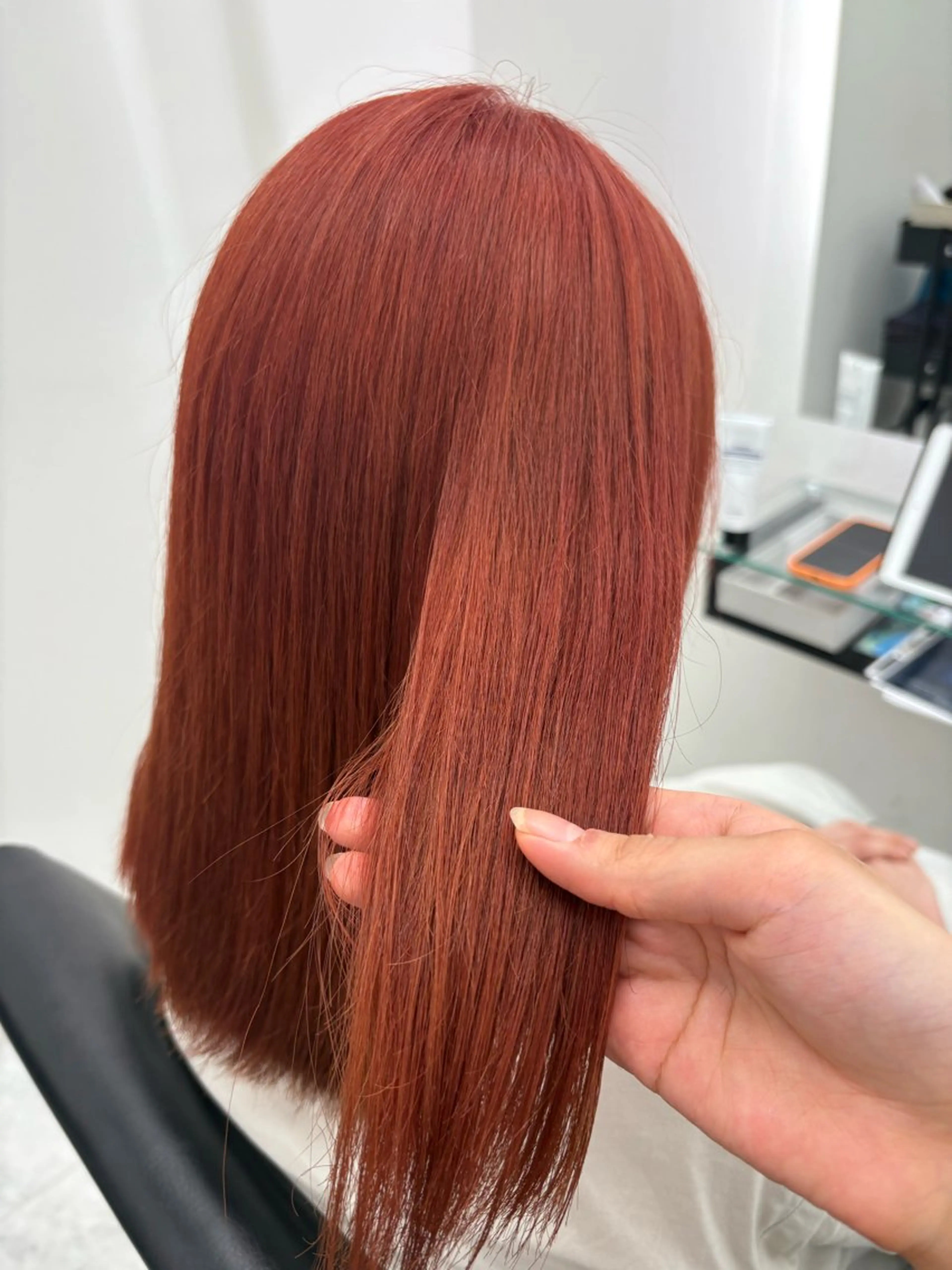 セミロング カット ヘアカラー トリートメント 髪質改善サロン🫧 セキチサトのヘアスタイル