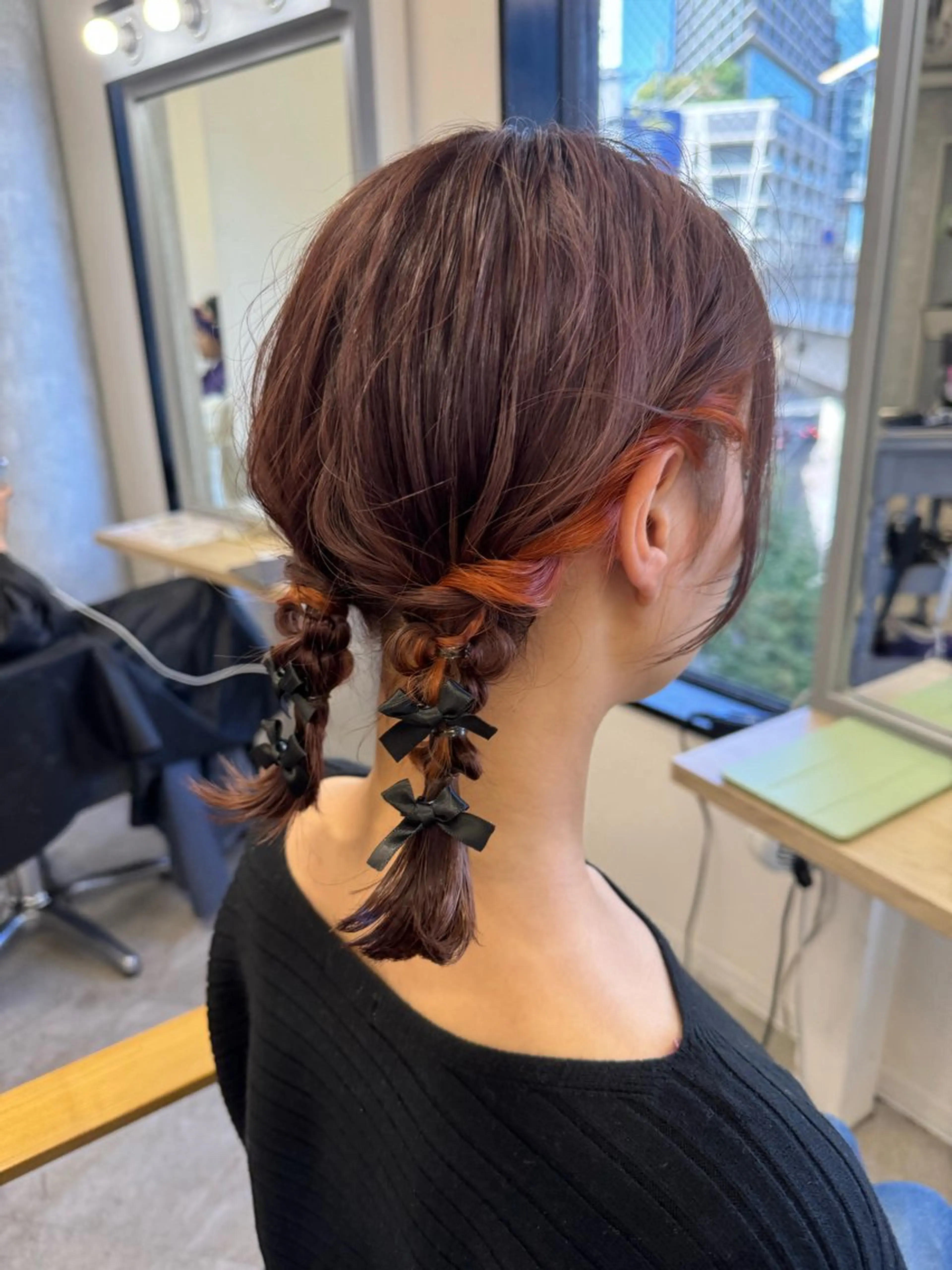 ヘアアレンジ ヘアカラー トリートメント ヘアセット 梅田/美髪カラー/ ガーリー🎀/Noeのヘアスタイル