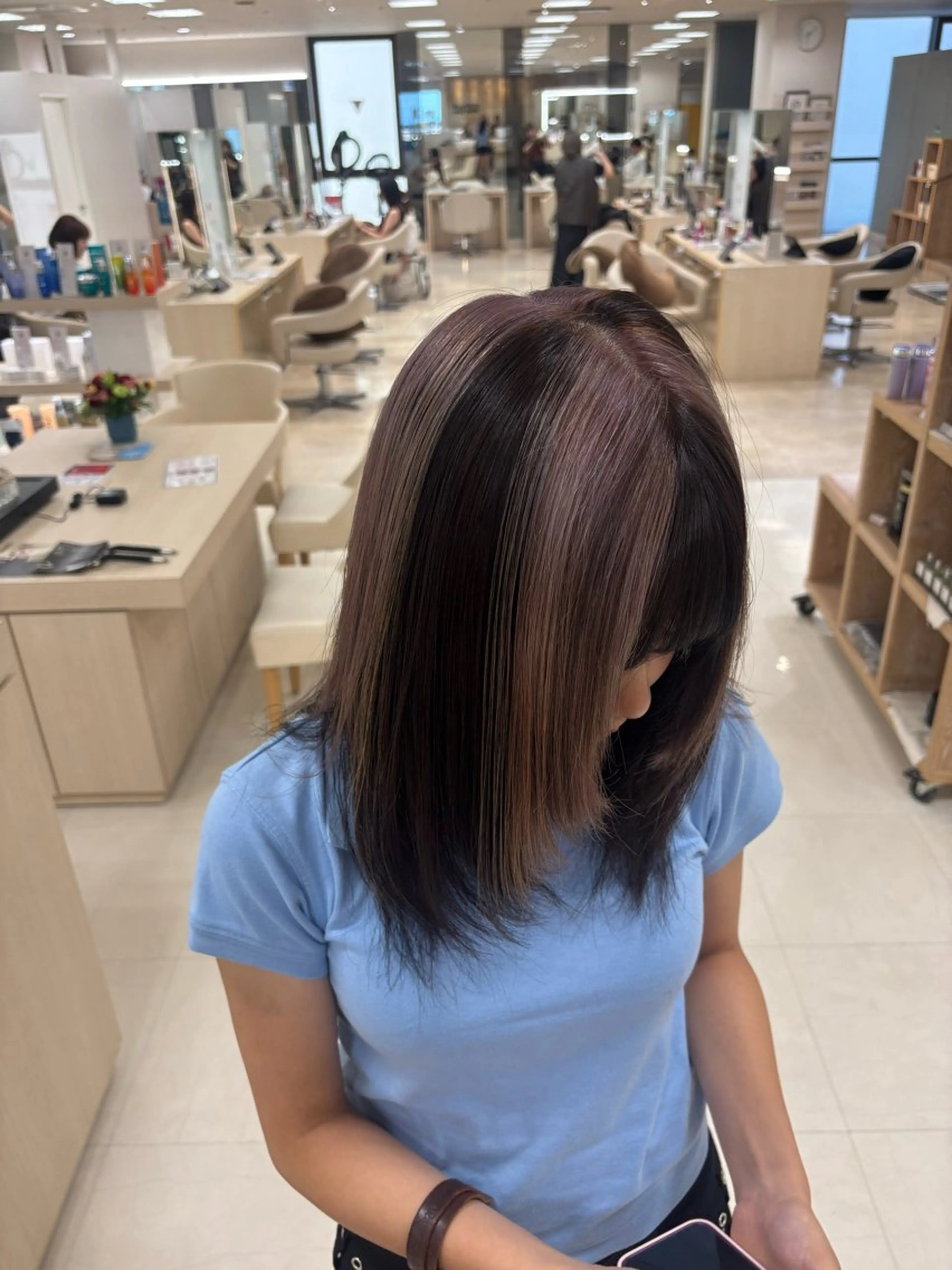 カラー 🎀暖色カラー/透明 感カラー/ひな🎀のヘアスタイル