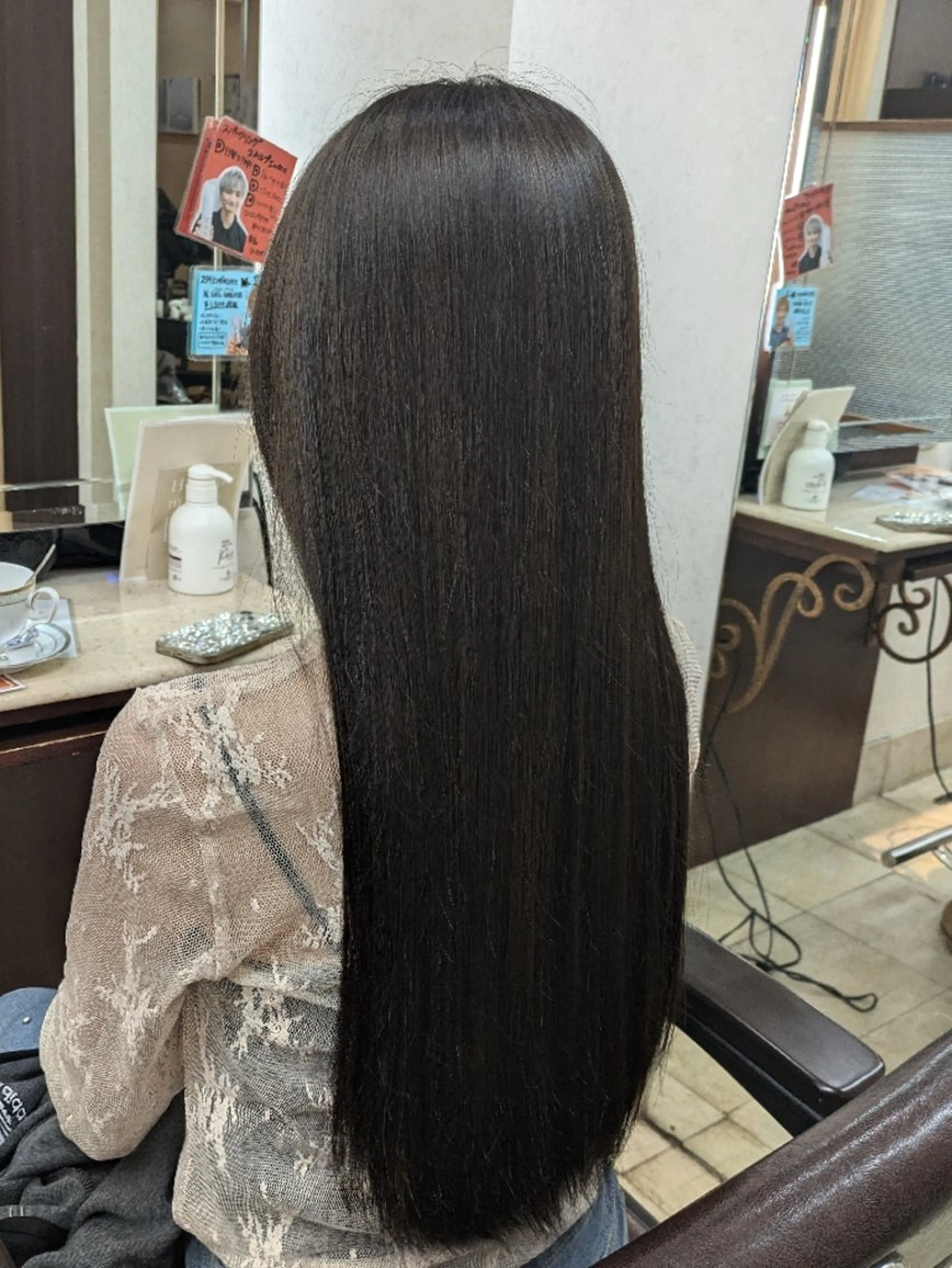 ロング カラー グレージュ yuto ♠ elve ♦️のヘアスタイル