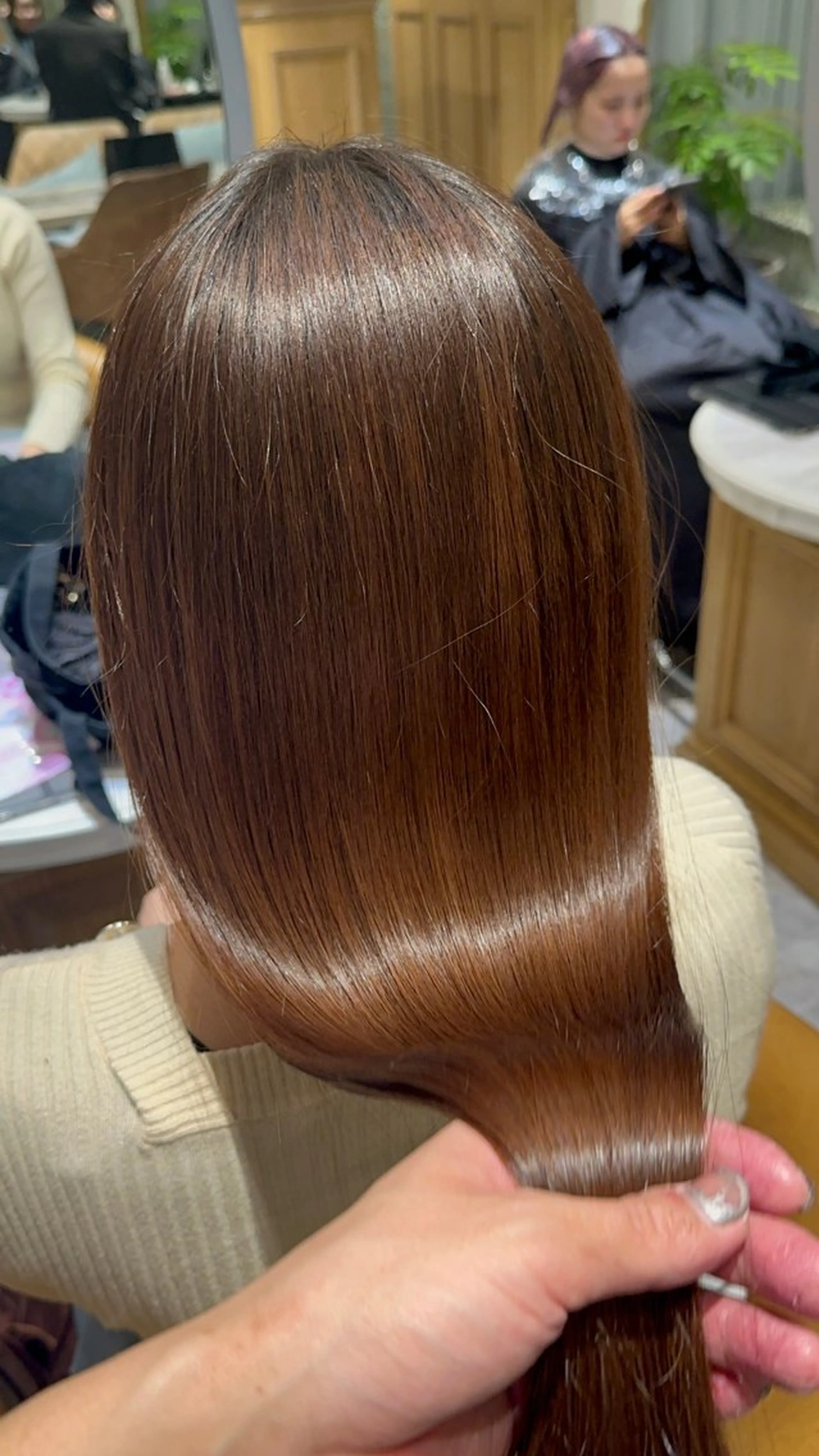 ロング MASHU韓国ヘア/ レイヤー/透明感カラのヘアスタイル