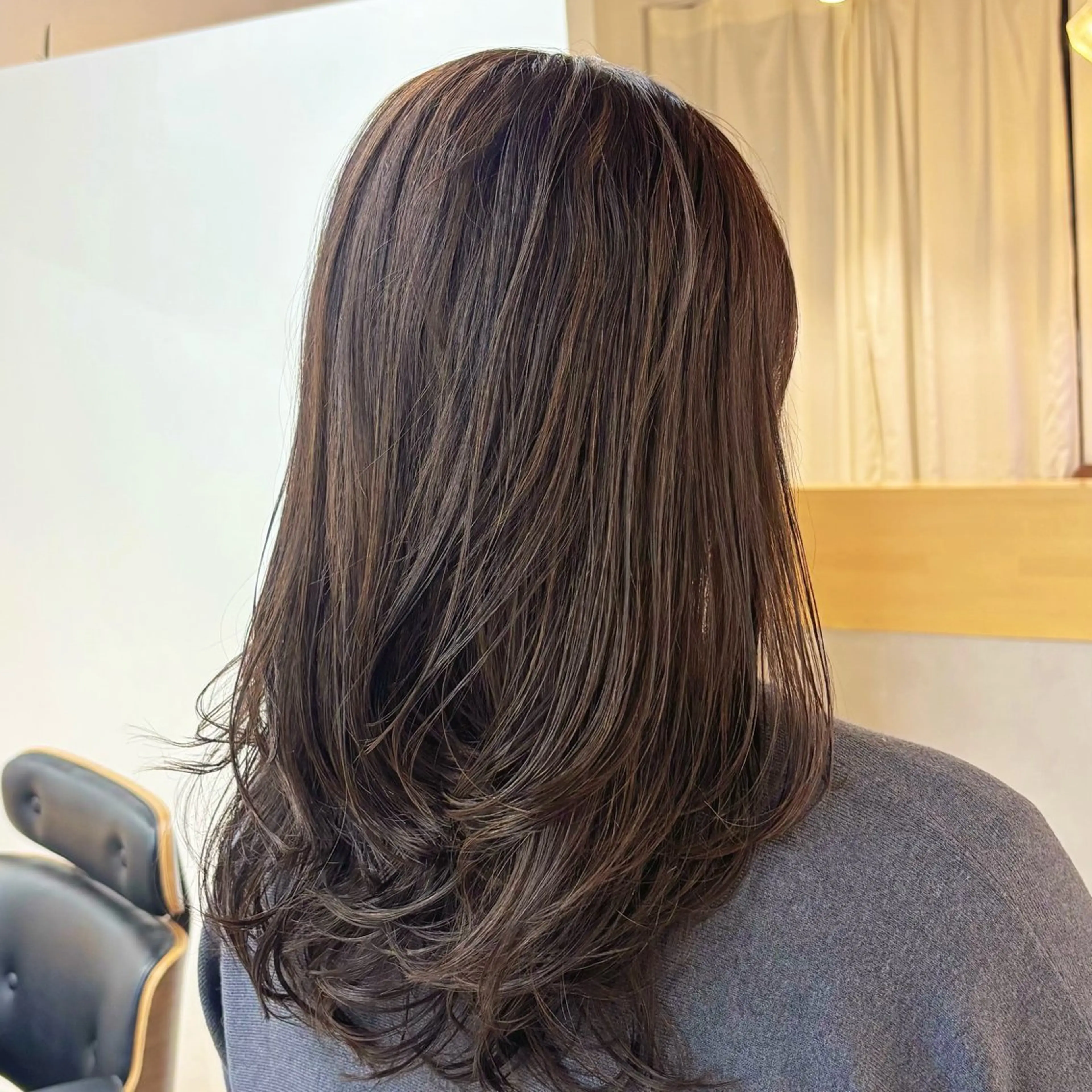 ロング カット パーマ 🩶toto. / UMI🩶のヘアスタイル