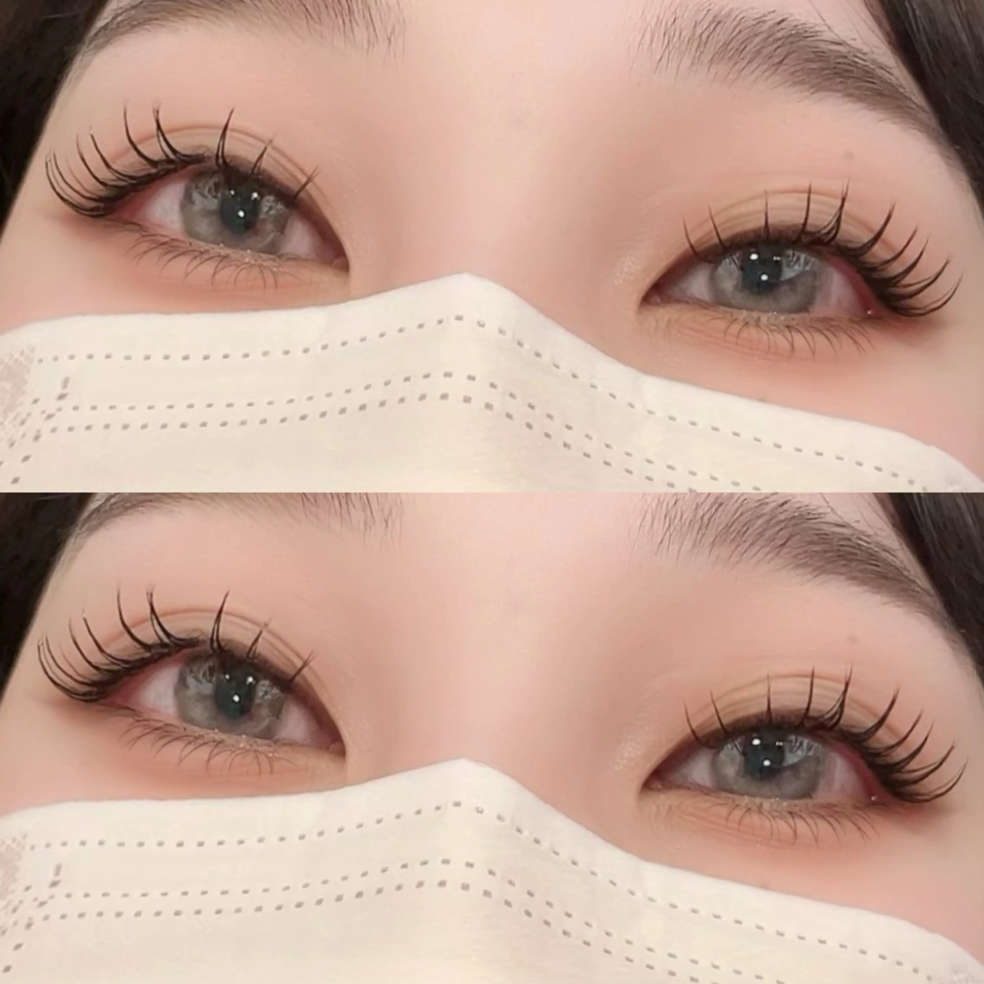 マツエク・マツパ 透明感つやカラー🎀 ／マツエクのマツエク・マツパデザイン