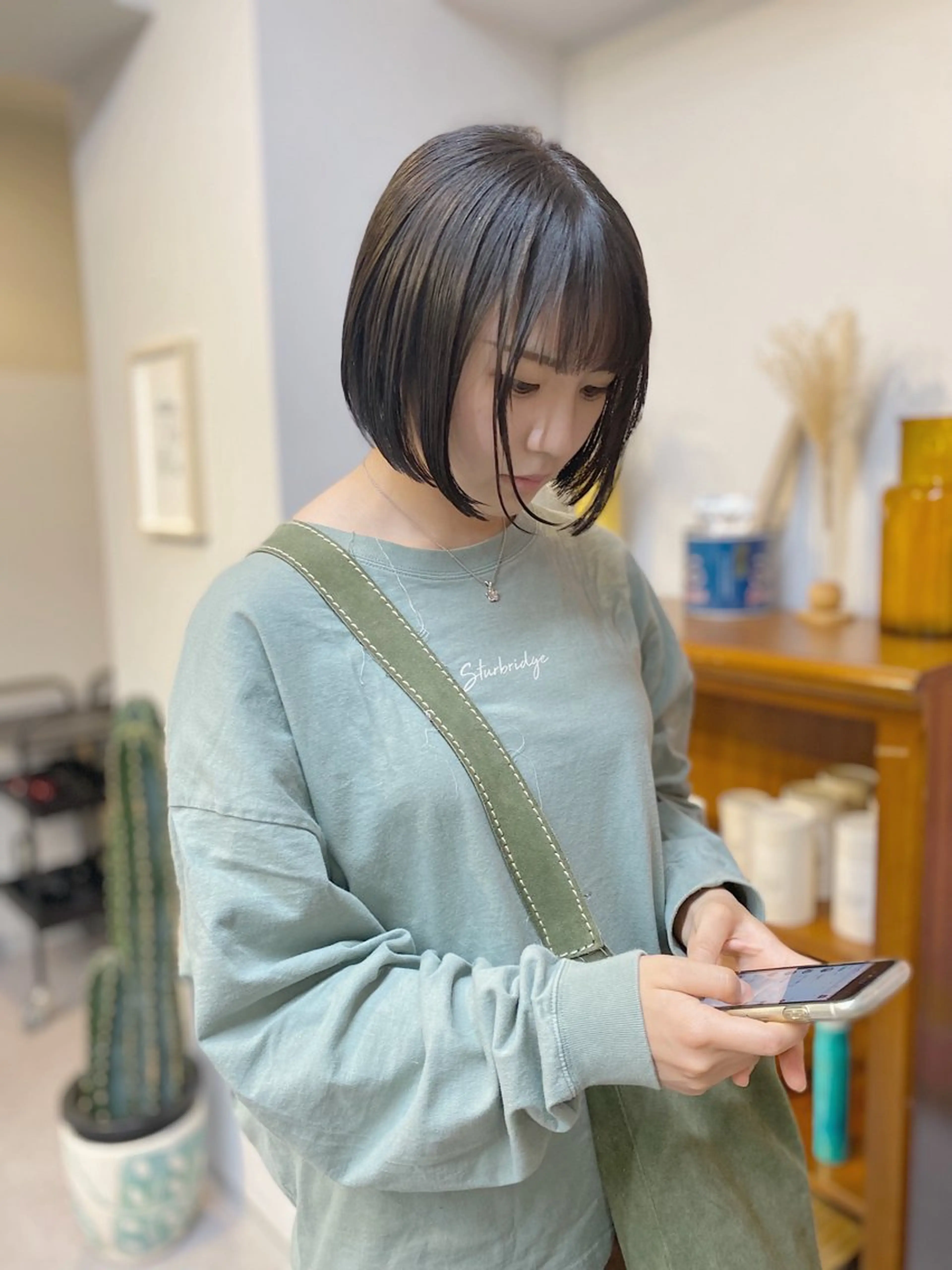 ショート カラー ノグチ ユウキ/ボブのヘアスタイル