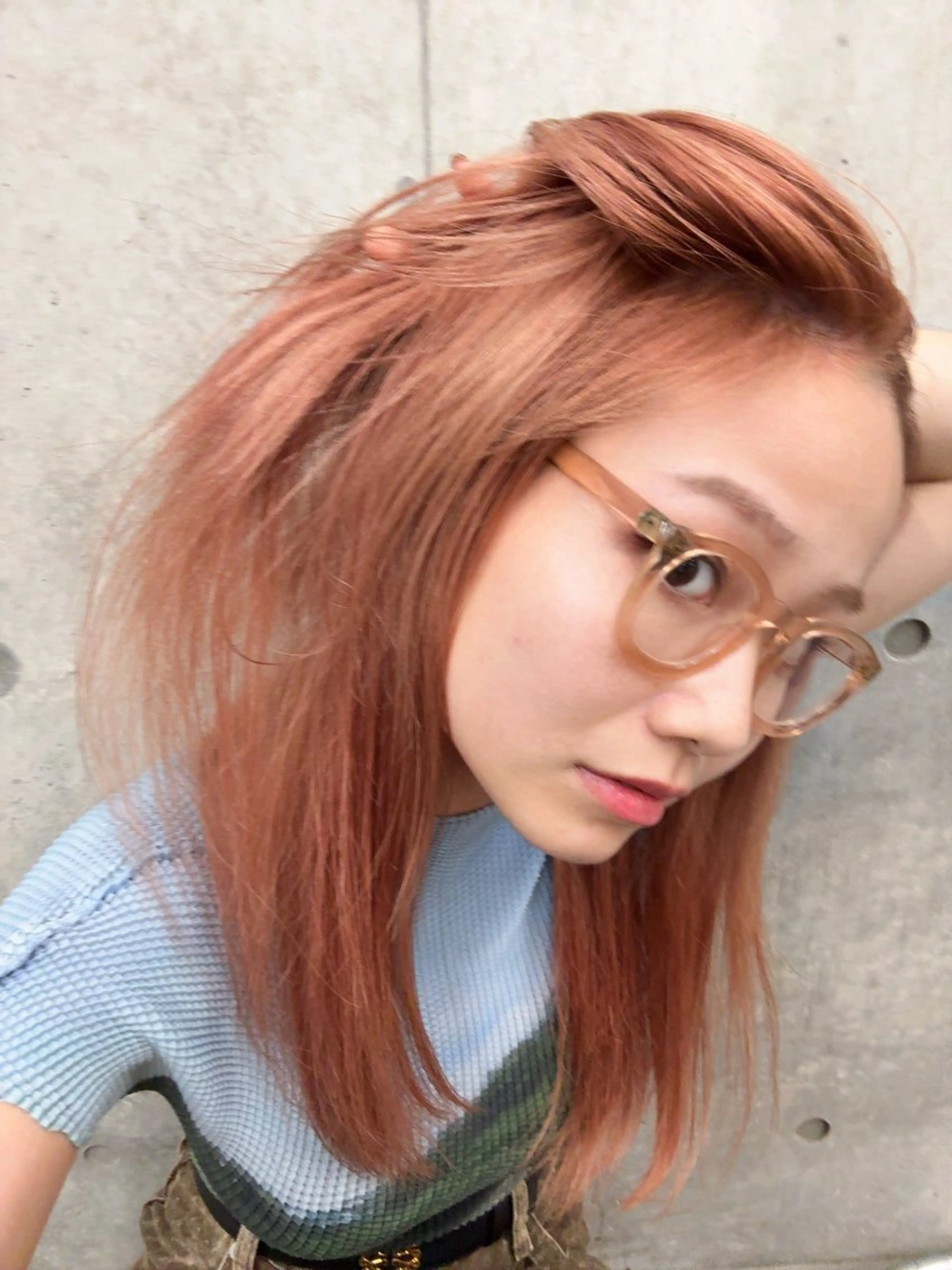 ロング カラー レイヤー/柔色 カラー/SAkiのヘアスタイル