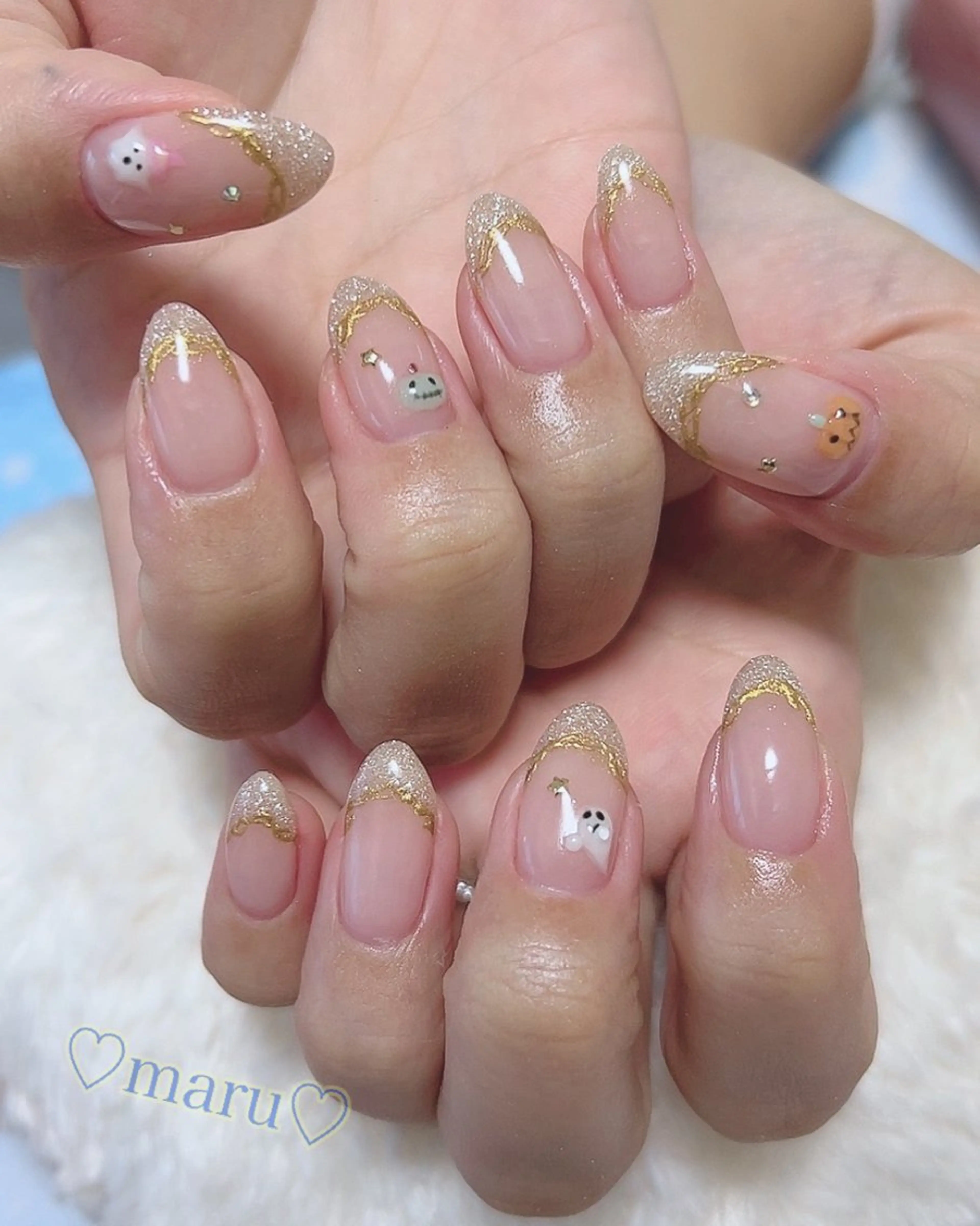 ネイル ハンドネイル フットネイル まるみ ♡のネイルデザイン