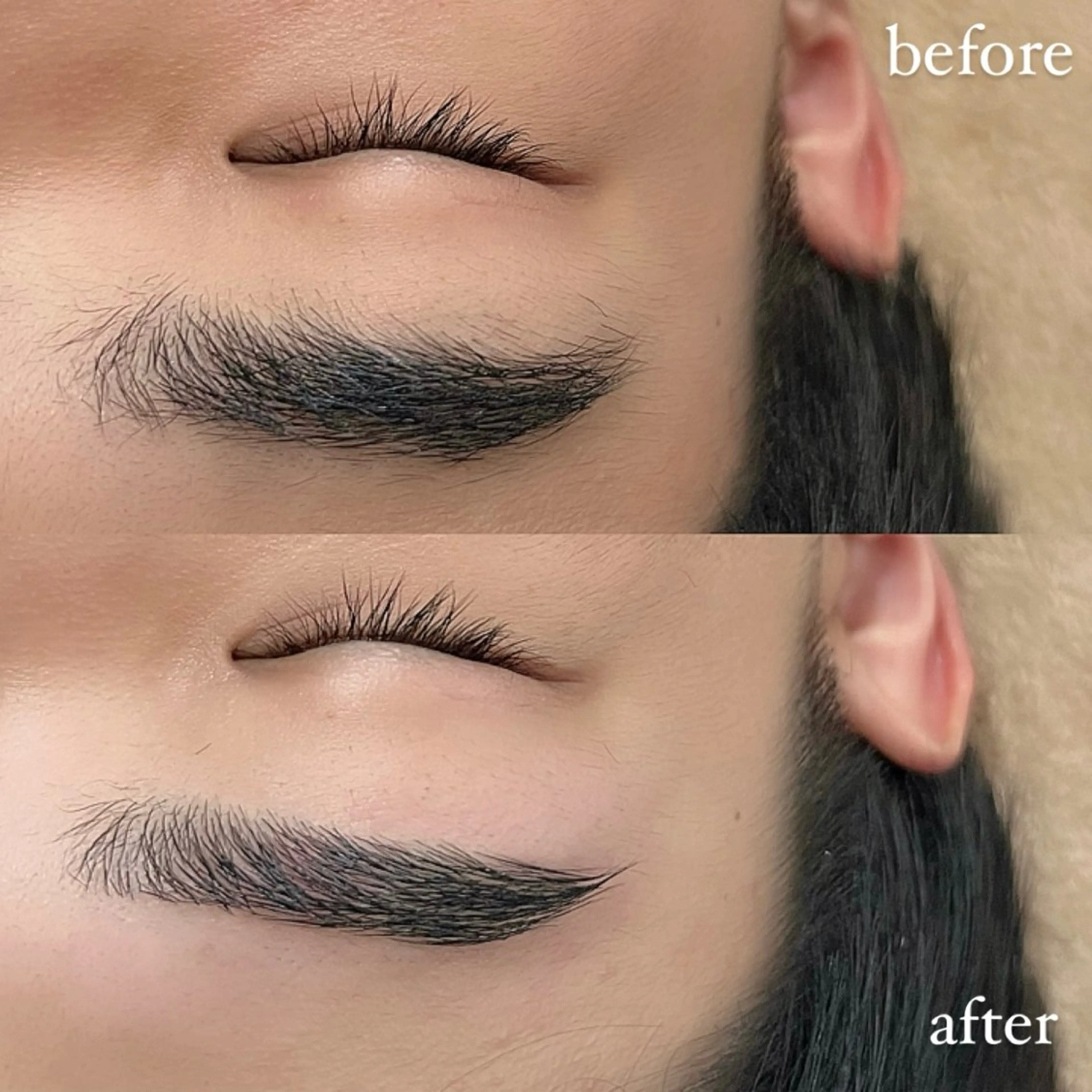 メンズ アイブロウ ワックス脱毛 眉カット その他(アイブロウ) YURIA所属・大城 友里亜の眉毛・アイブロウイメージ