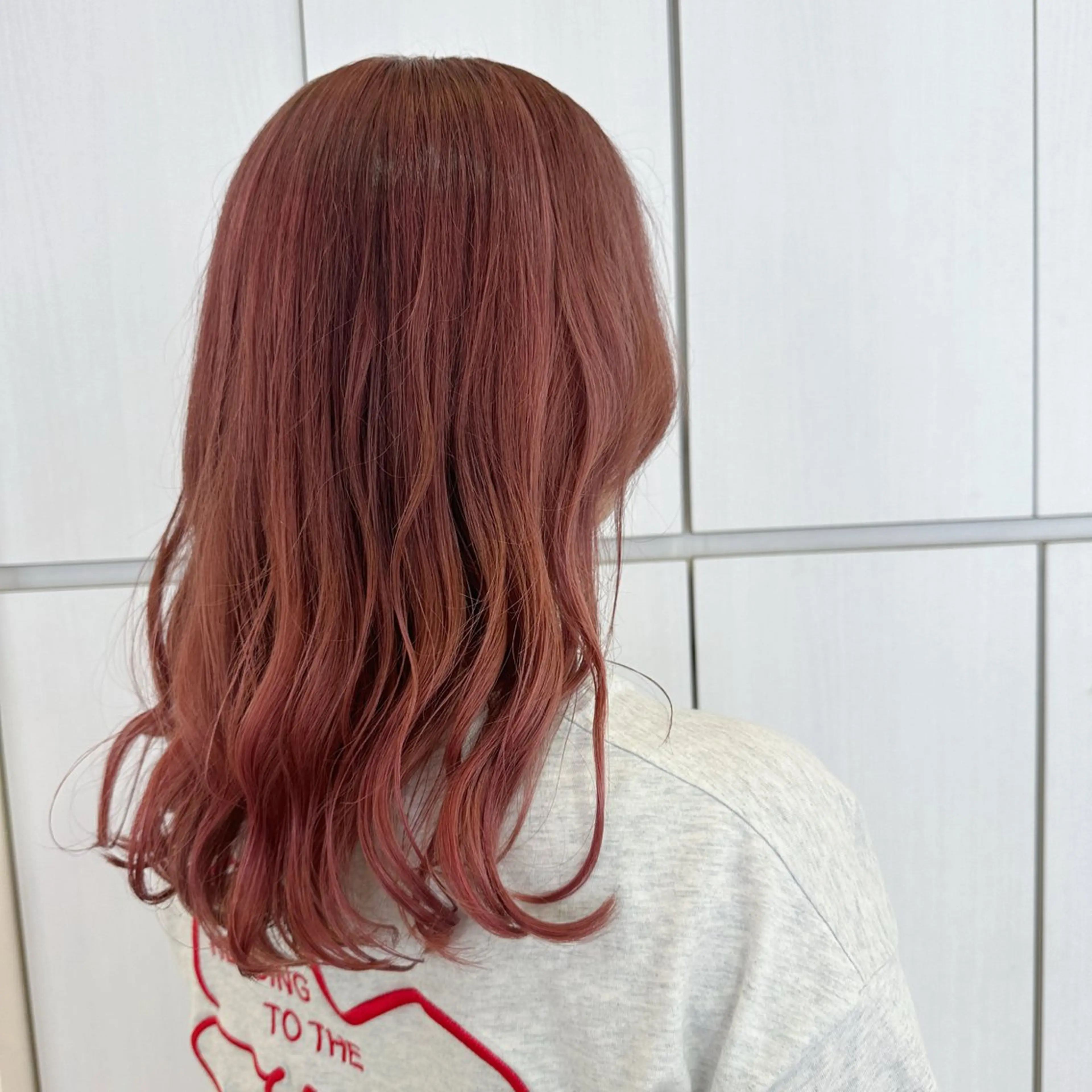 セミロング カラー ヘアカラー トリートメント 🎀艶カラー🎀 大林未侑のヘアスタイル