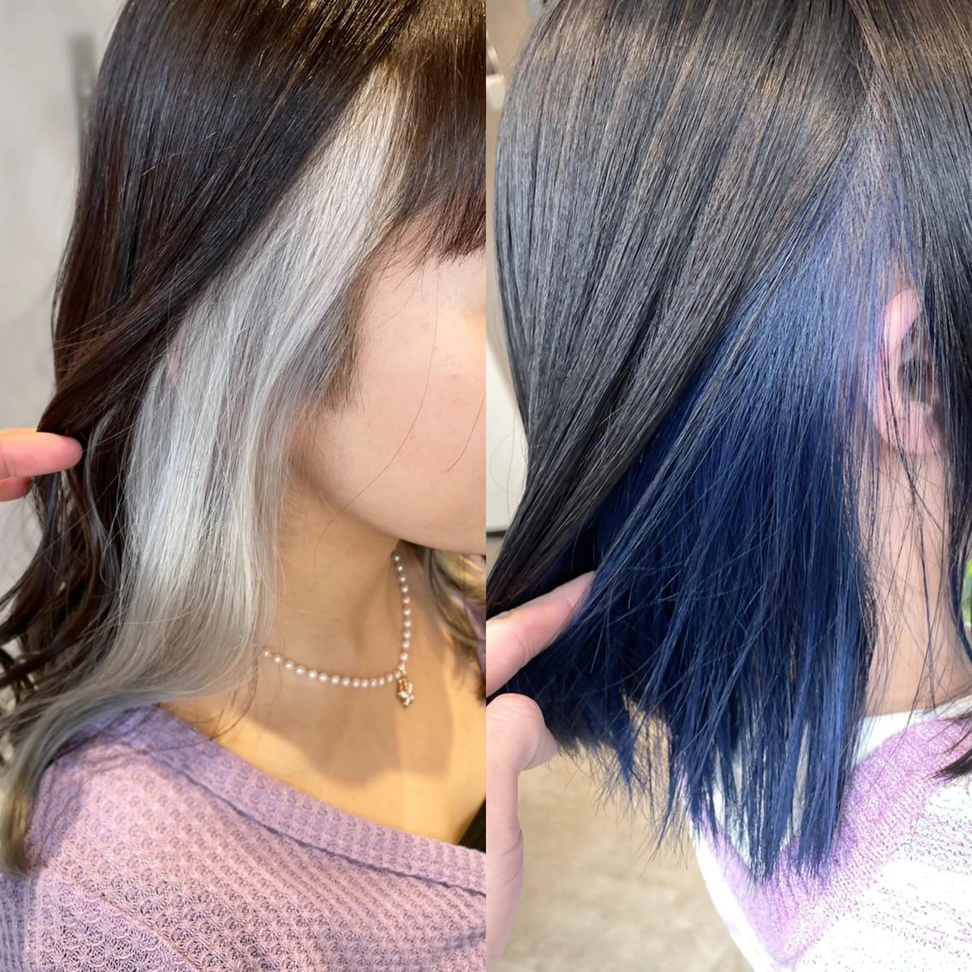 ミディアム カラー ヘアカラー トリートメント ヘアセット meme原宿所属・ブロンド・ハイトーン ／遠藤将太のヘアスタイル