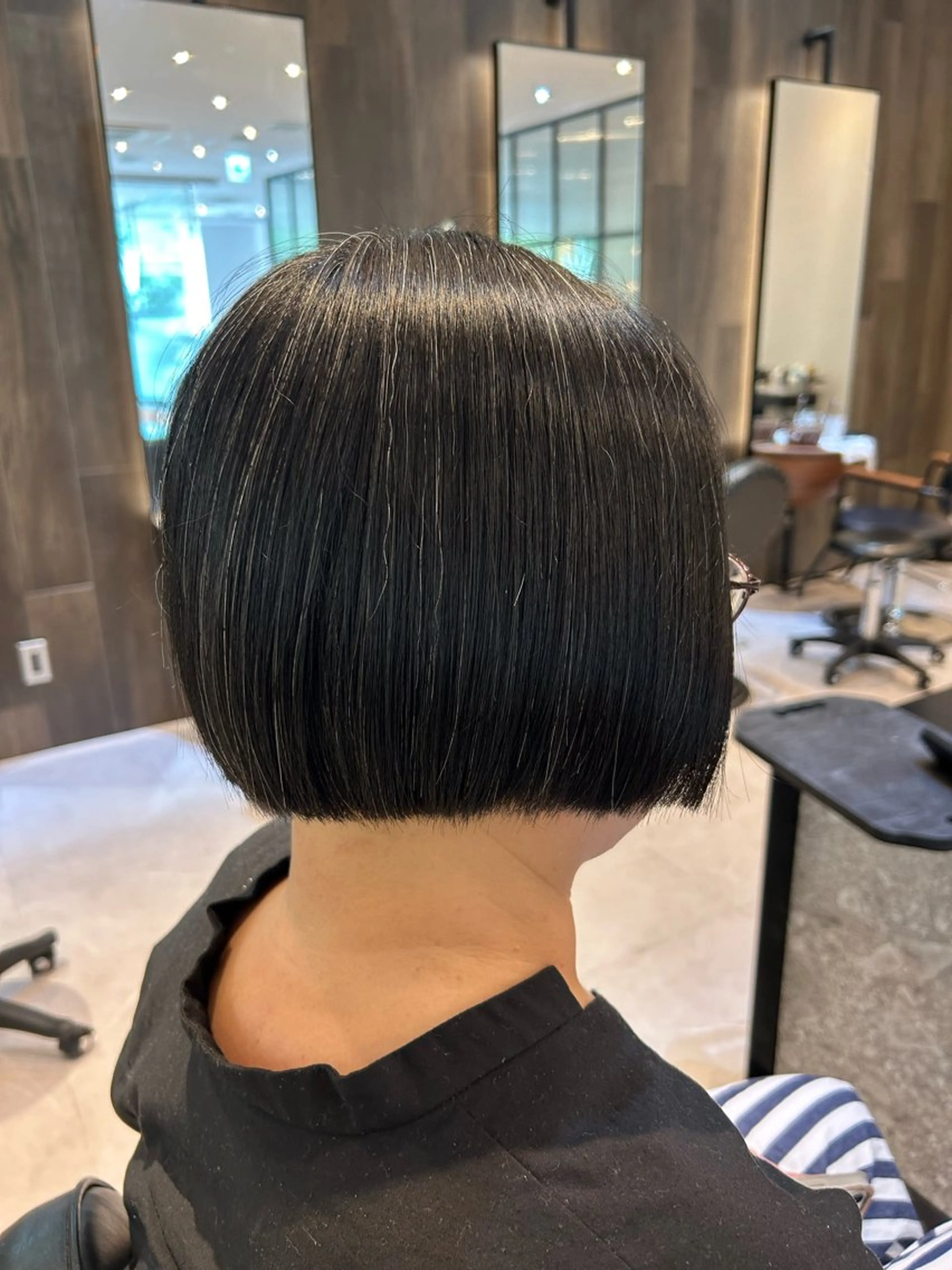 ショート 縮毛矯正/カット/ 韓国ヘア/蛯原🍤のヘアスタイル