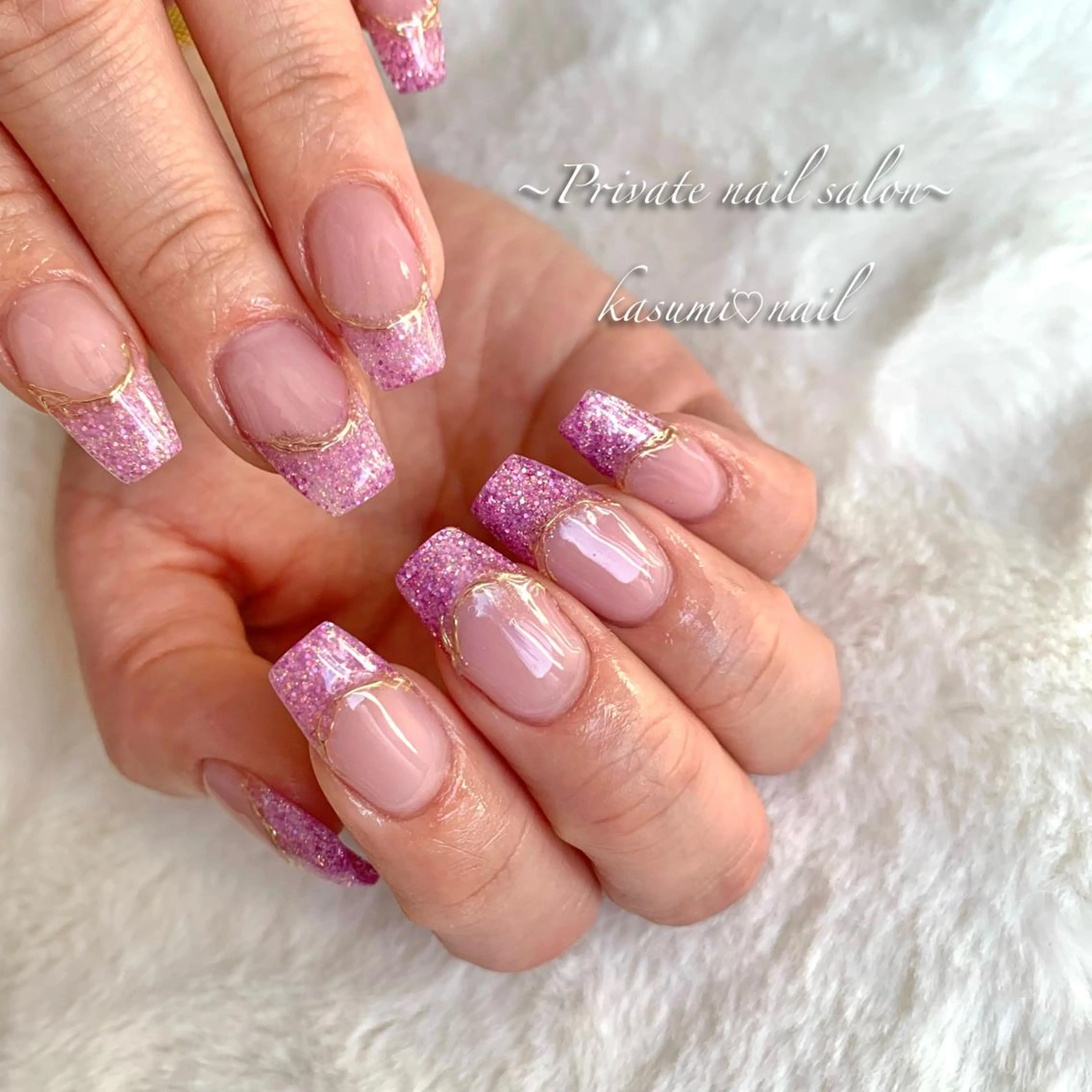 ネイル ニュアンスネイル 春ネイル KASUMI♡ Nailのネイルデザイン