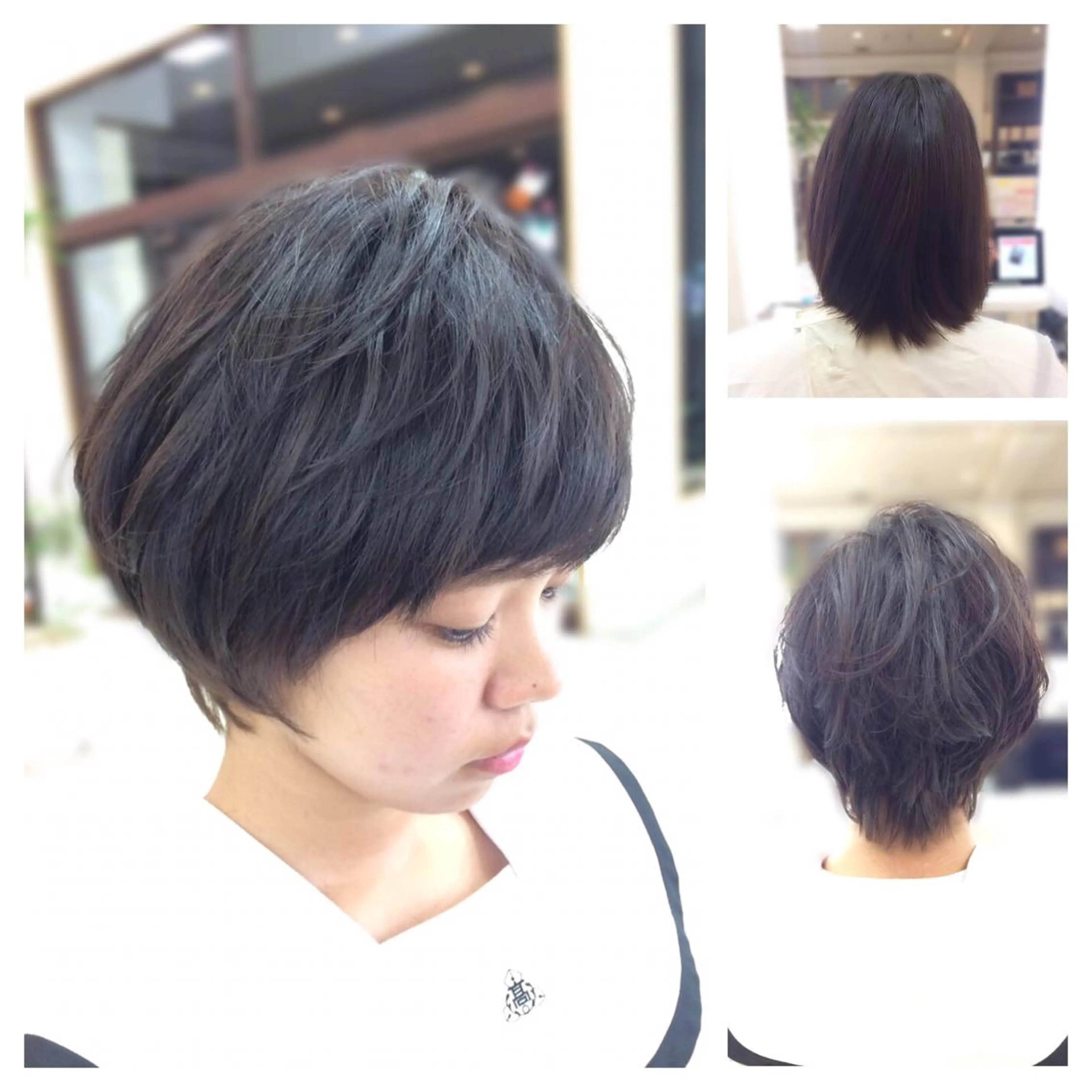 ショート ショートヘア カット トリートメント ヘッドスパ Hair VERDEのヘアスタイル