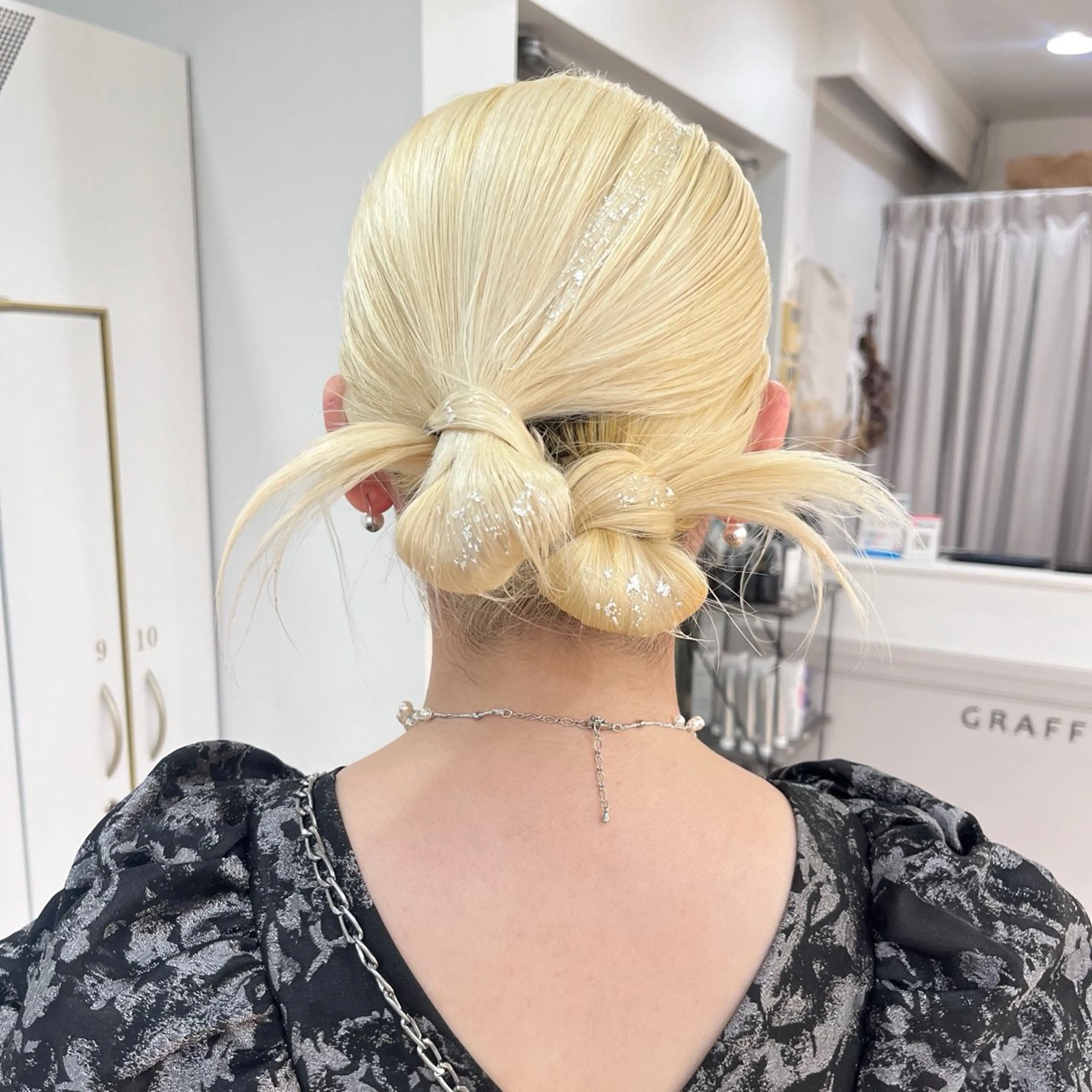 ヘアアレンジ ヘアセット マミ☁️ヘアセット /お呼ばれヘア/銀座のヘアスタイル