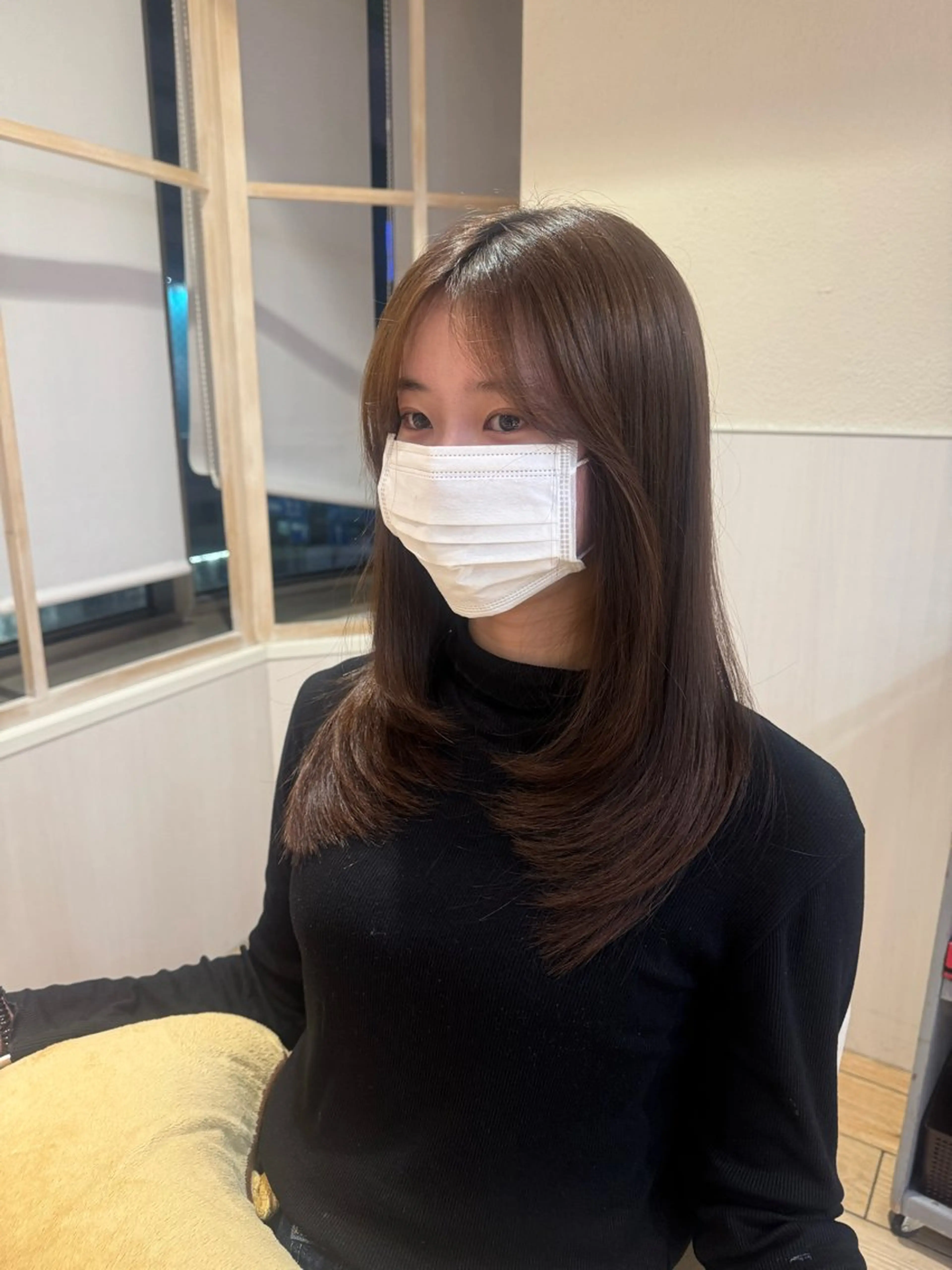 ロング カラー ヘアセット⌇艶カラー 🫧⌇Nanahoのヘアスタイル