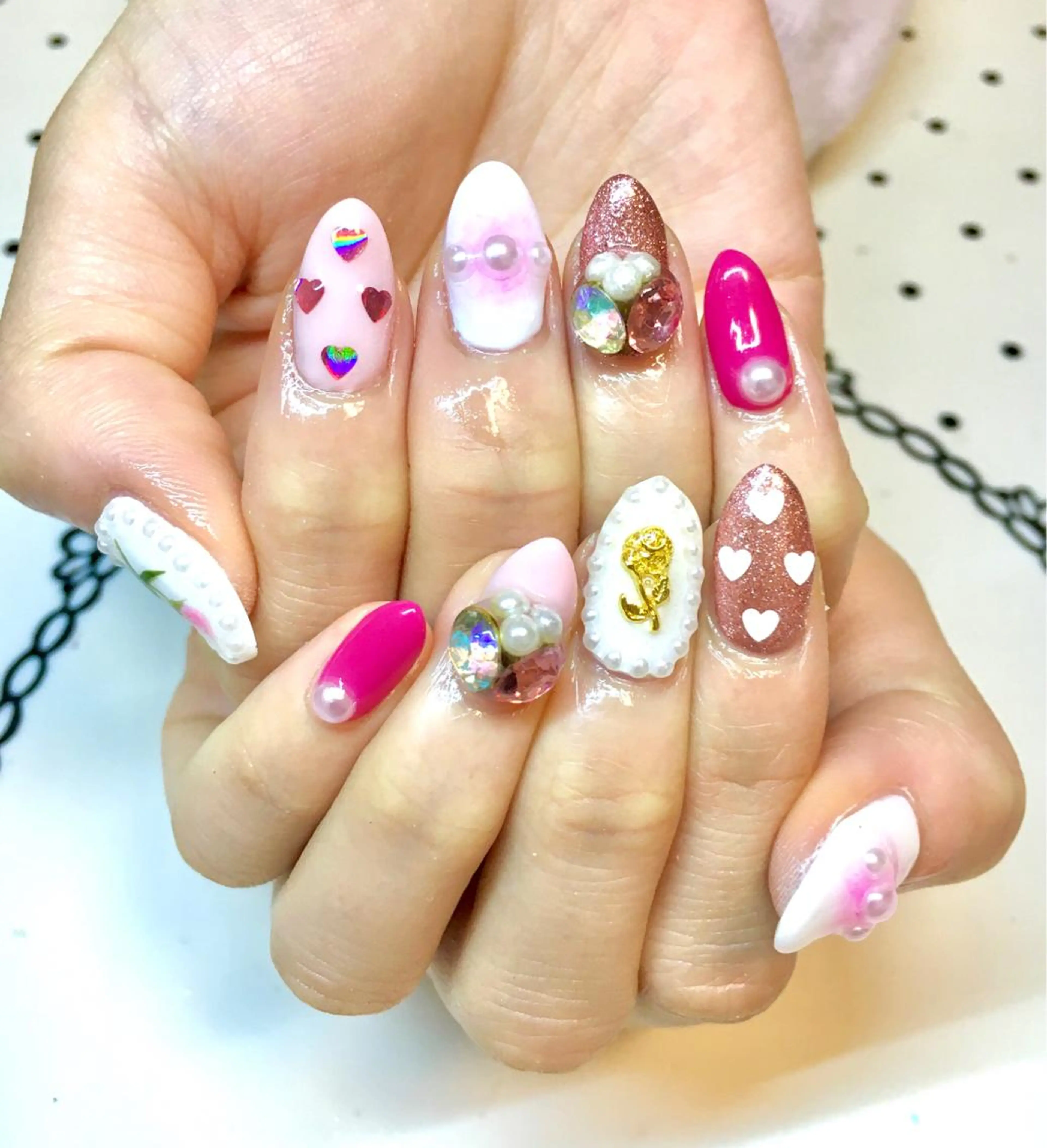 ネイル ハンドネイル nailsalon sugarr所属・nailist cocoのネイルデザイン