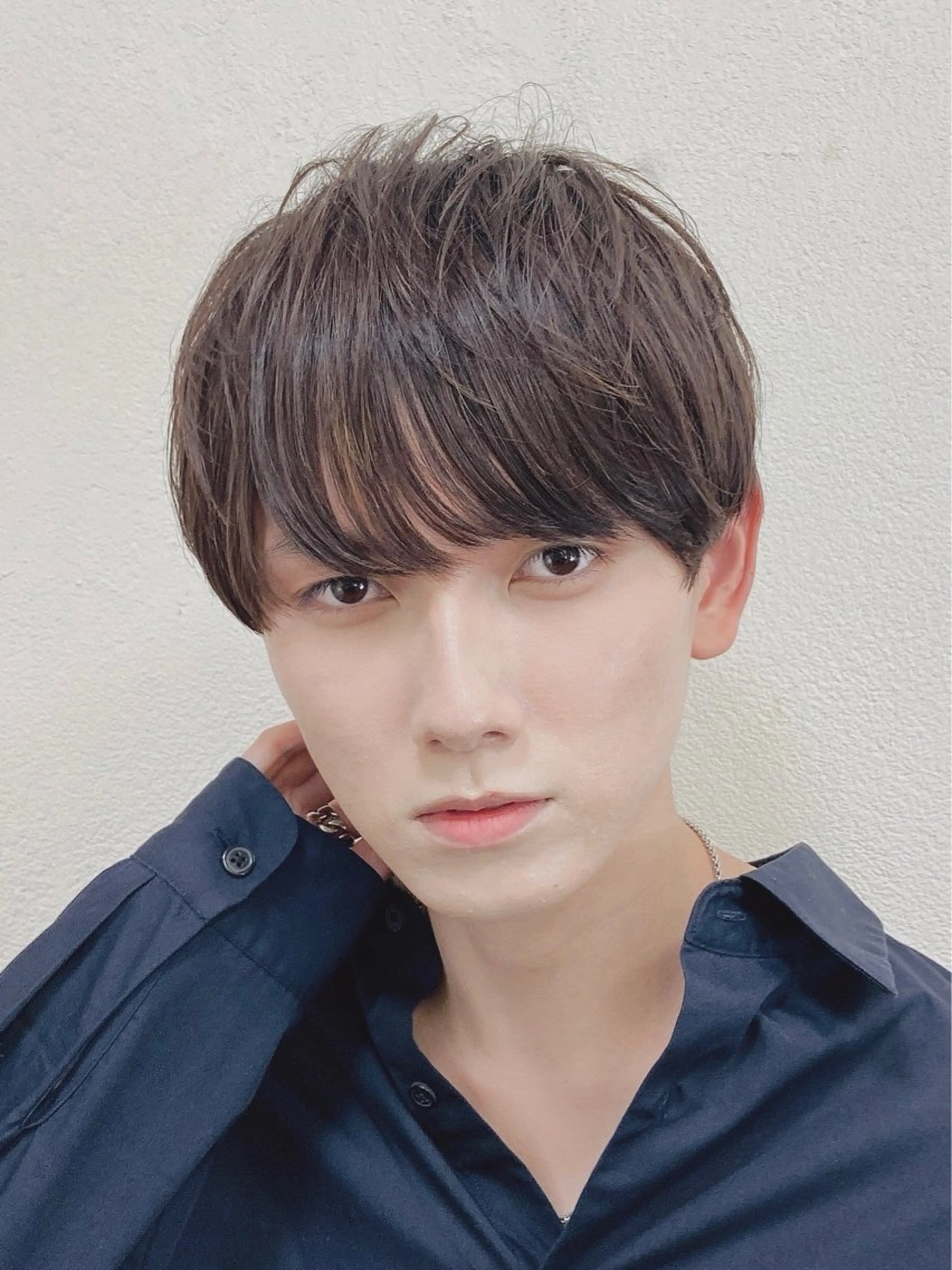 ショート メンズ 🦋透明感カラー🦋 なつやのヘアスタイル