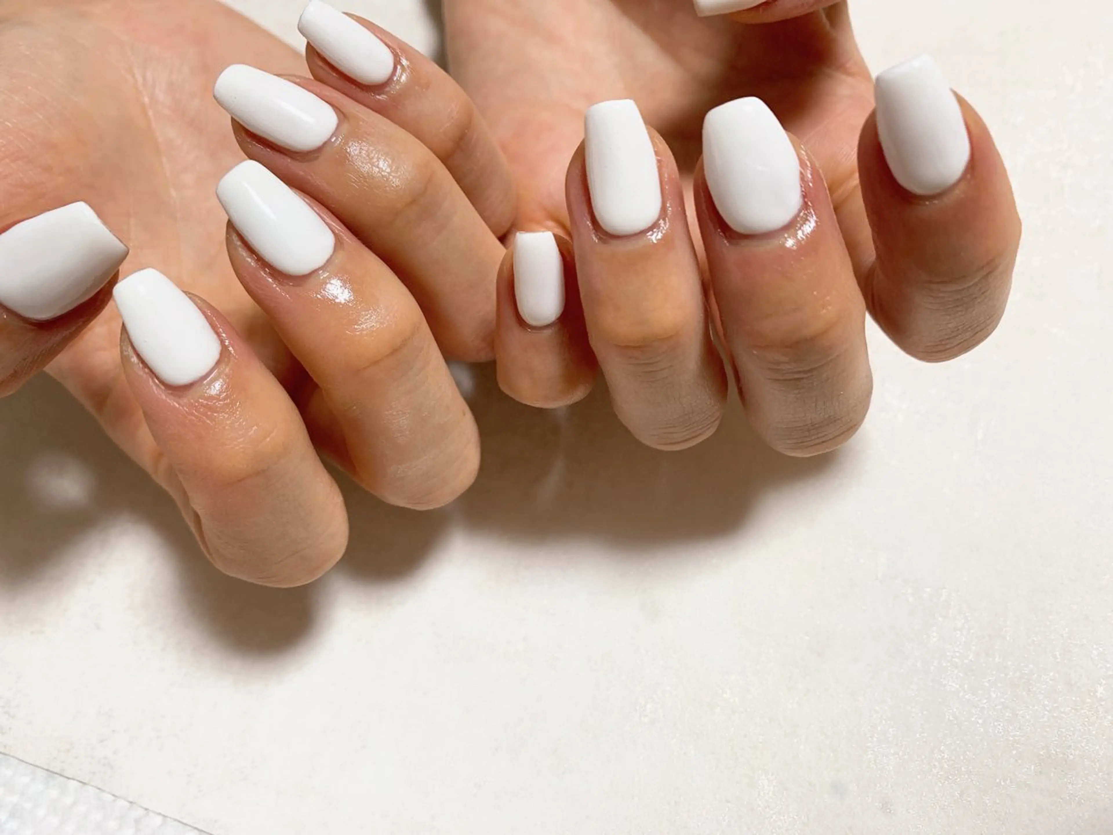 ネイル ジェルネイル 韓国ネイル メンズネイル ワンカラーネイル パラジェル kiki nail たまプラーザのネイルデザイン