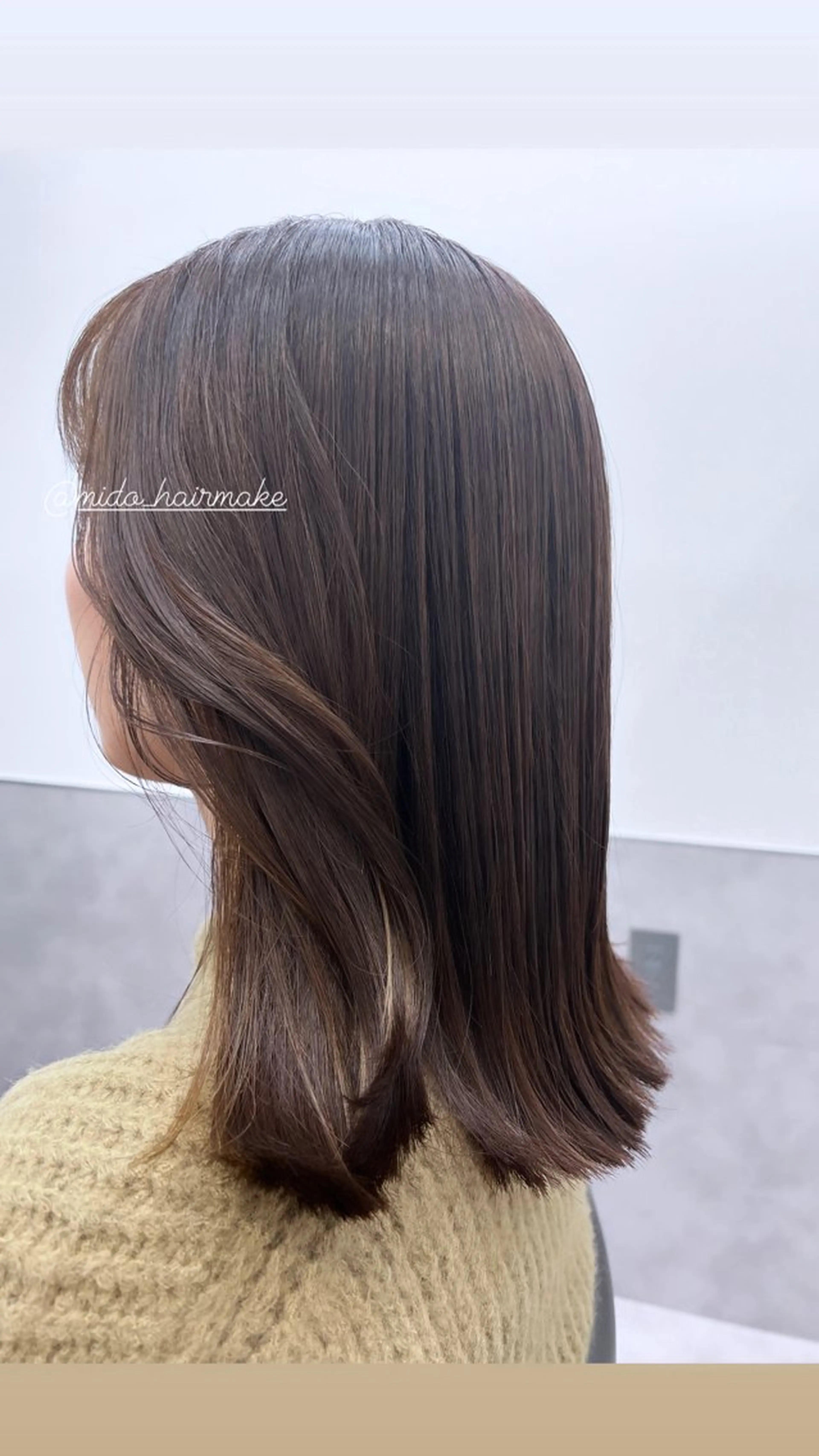 ミディアム GOTODAY神戸三宮店所属・MIDORI ミドリのヘアスタイル