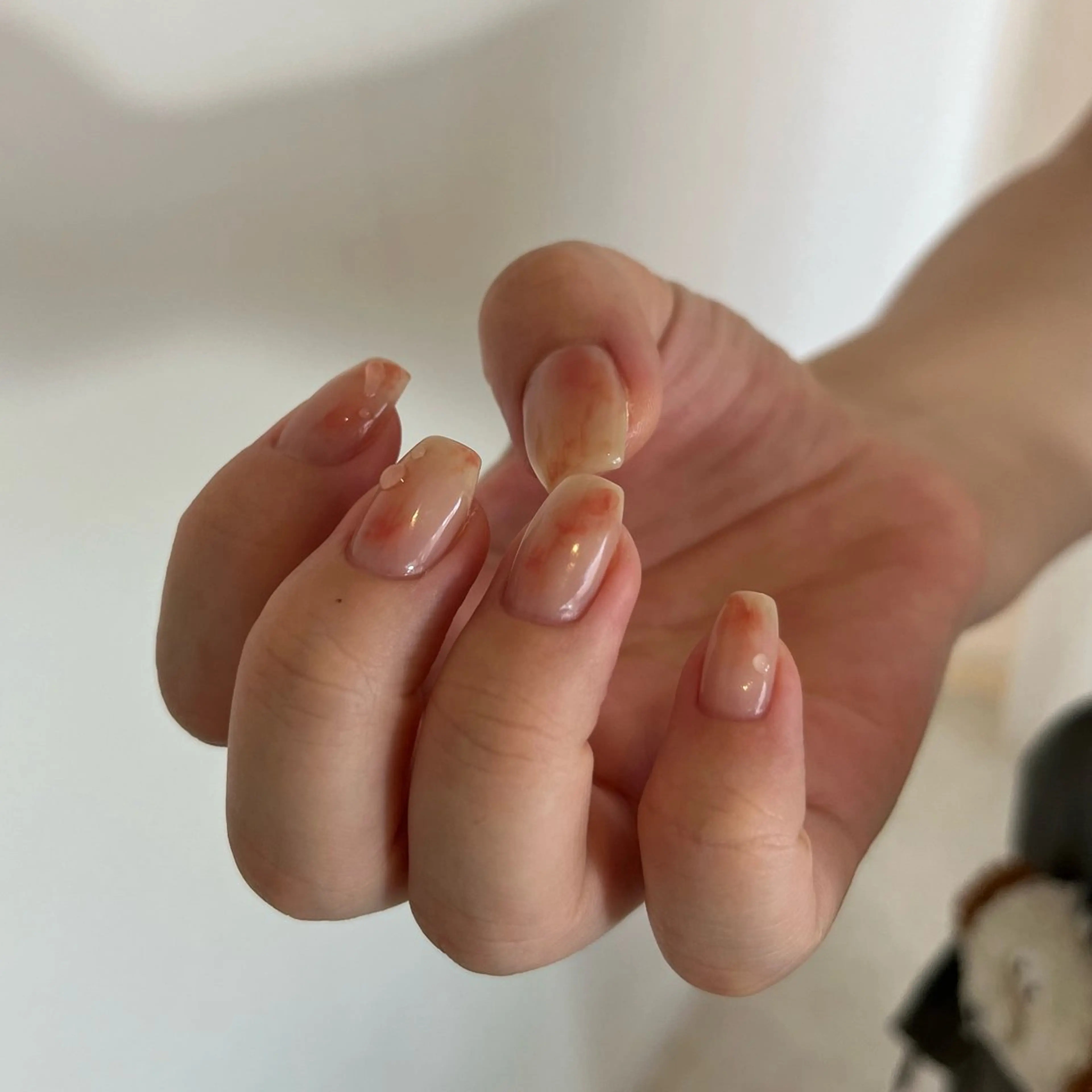 ネイル ニュアンスネイル ハンドネイル people所属・luster shihoのネイルデザイン