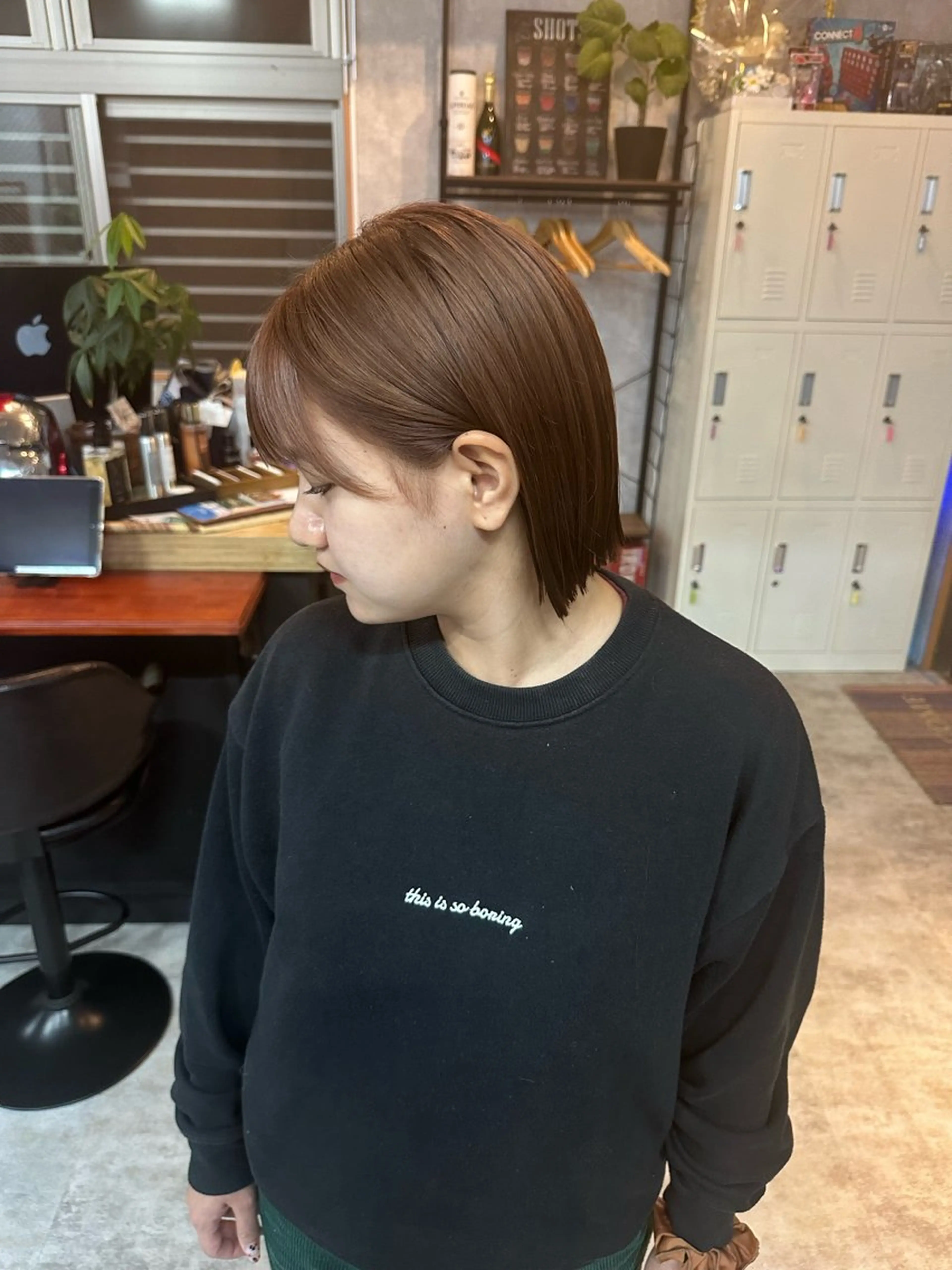 ショート 切りっぱなしボブ ショートボブ ハンサムショート 丸みショート ボブ C’LD hair  produce /シールドヘア所属・モテ髪/ボブ/ショー ト/アダチフウトのヘアスタイル