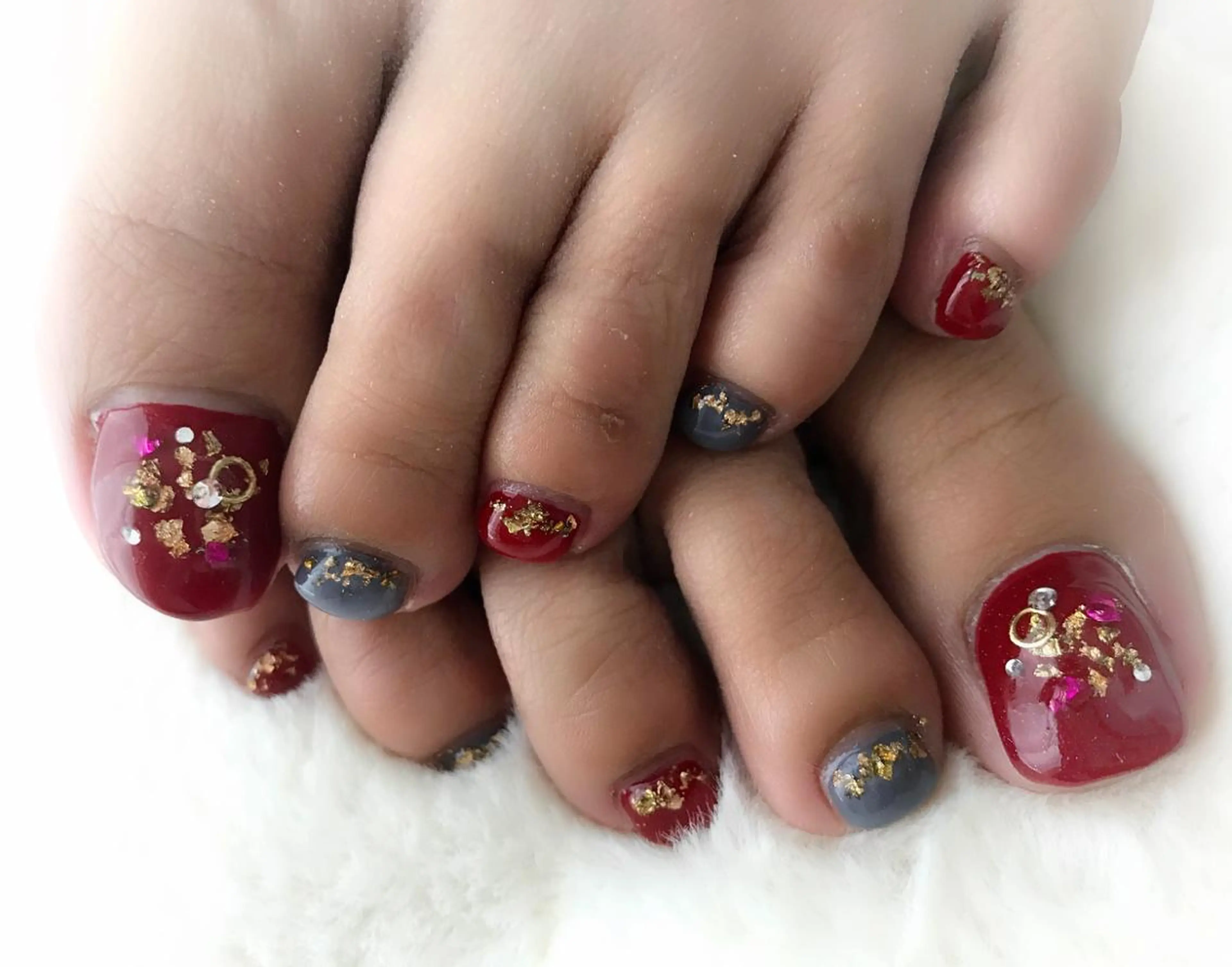 ネイル フットネイル エース ネイルのネイルデザイン