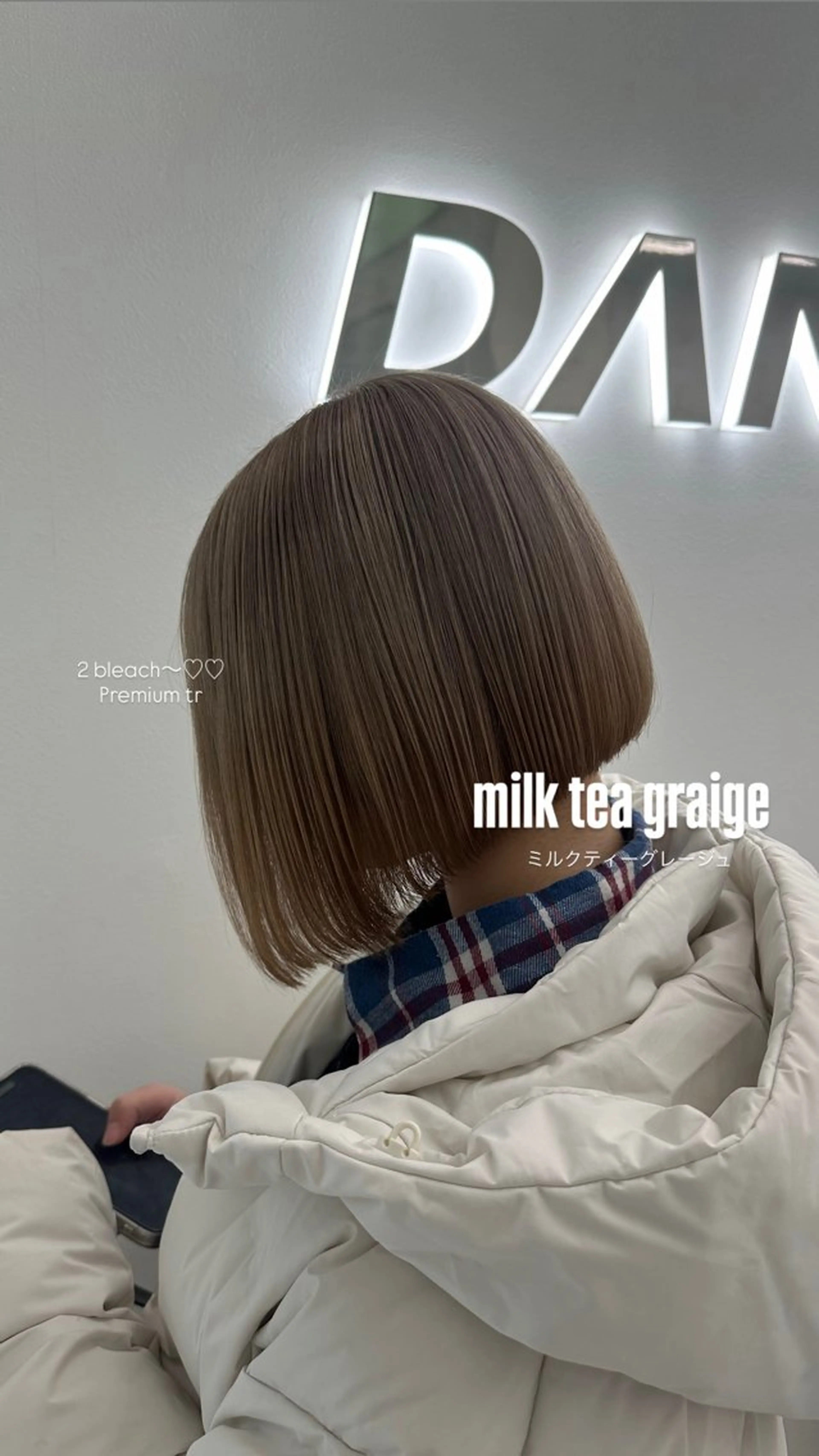 カラー ヘアカラー 透ける透明感カラー 🤍anju🎀のヘアスタイル