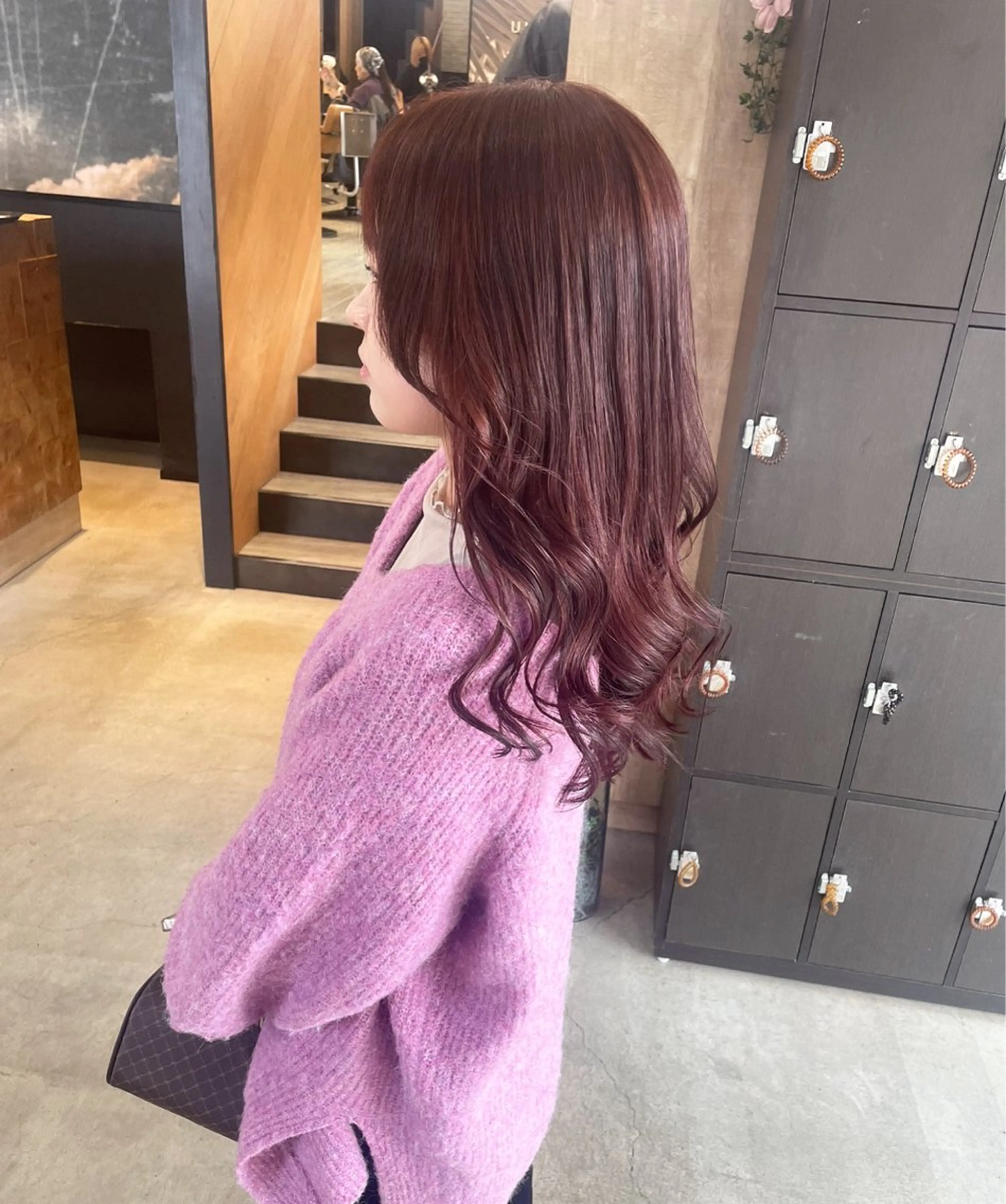 ミディアム ヘアカラー UNITED  BEAUTY KANAZAWA所属・テラダ ユウシン西金沢のヘアスタイル