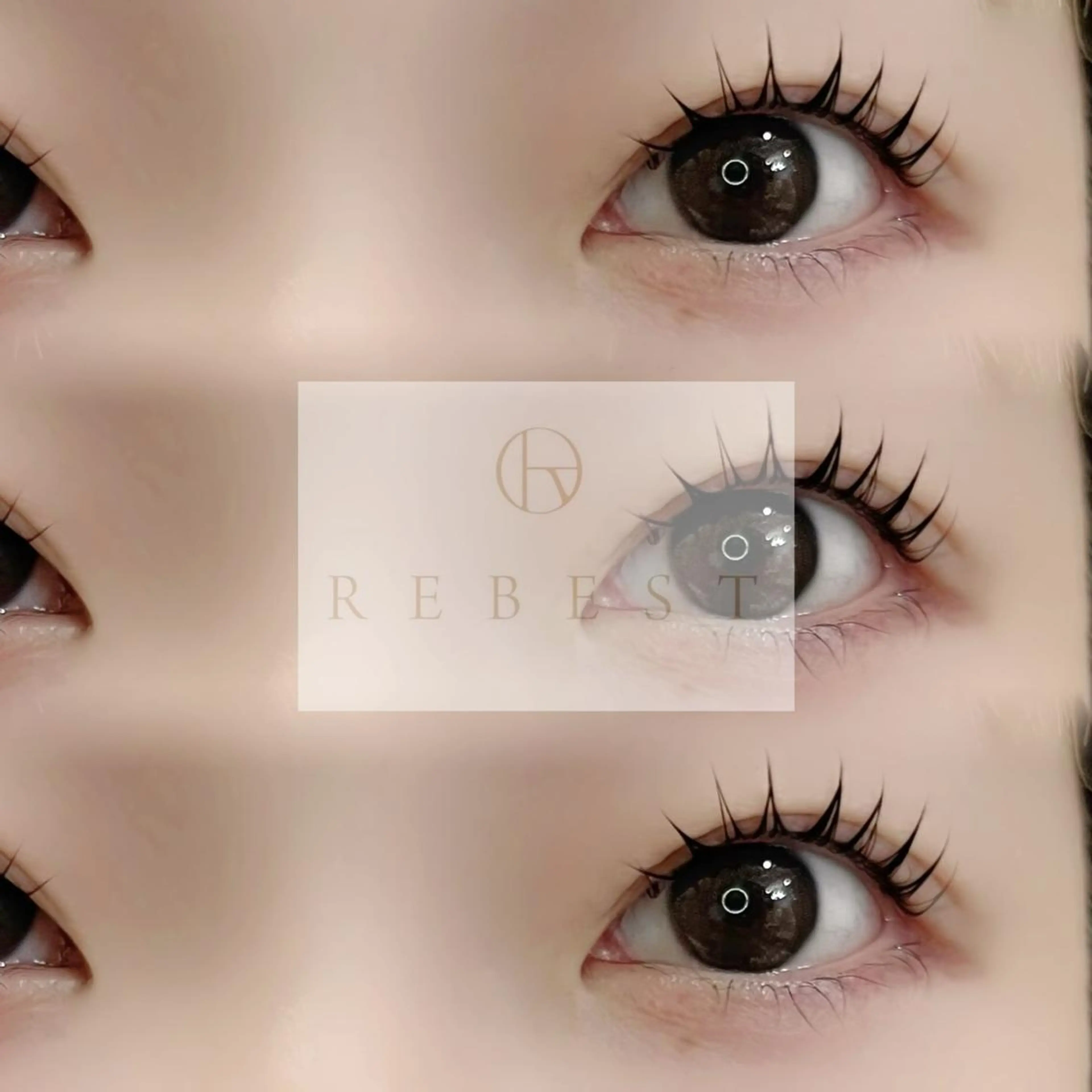 マツエク・マツパ REBEST 四條畷店のマツエク・マツパデザイン