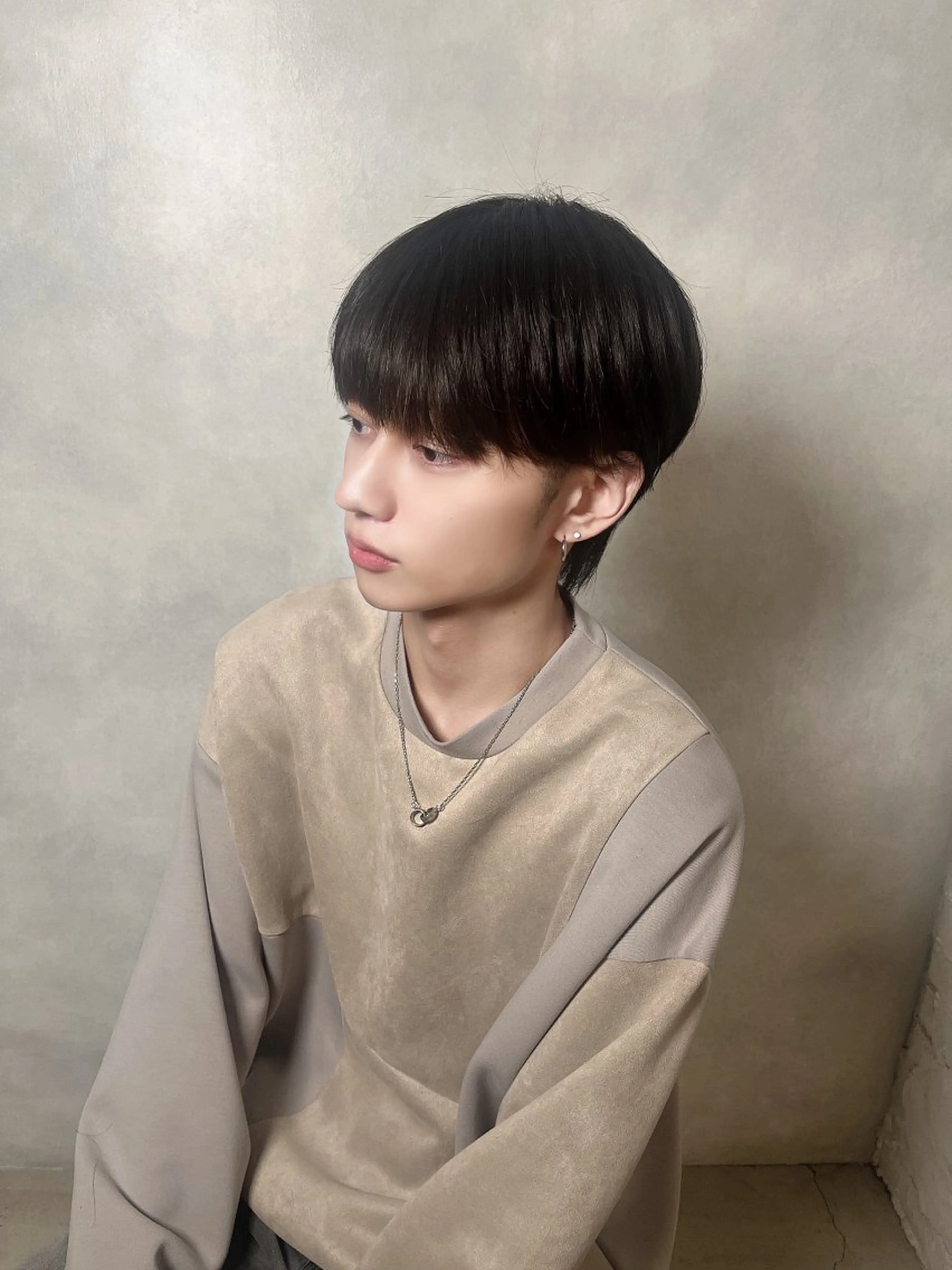 ショート メンズ カット 大阪韓国メンズ特化 LUNAのヘアスタイル