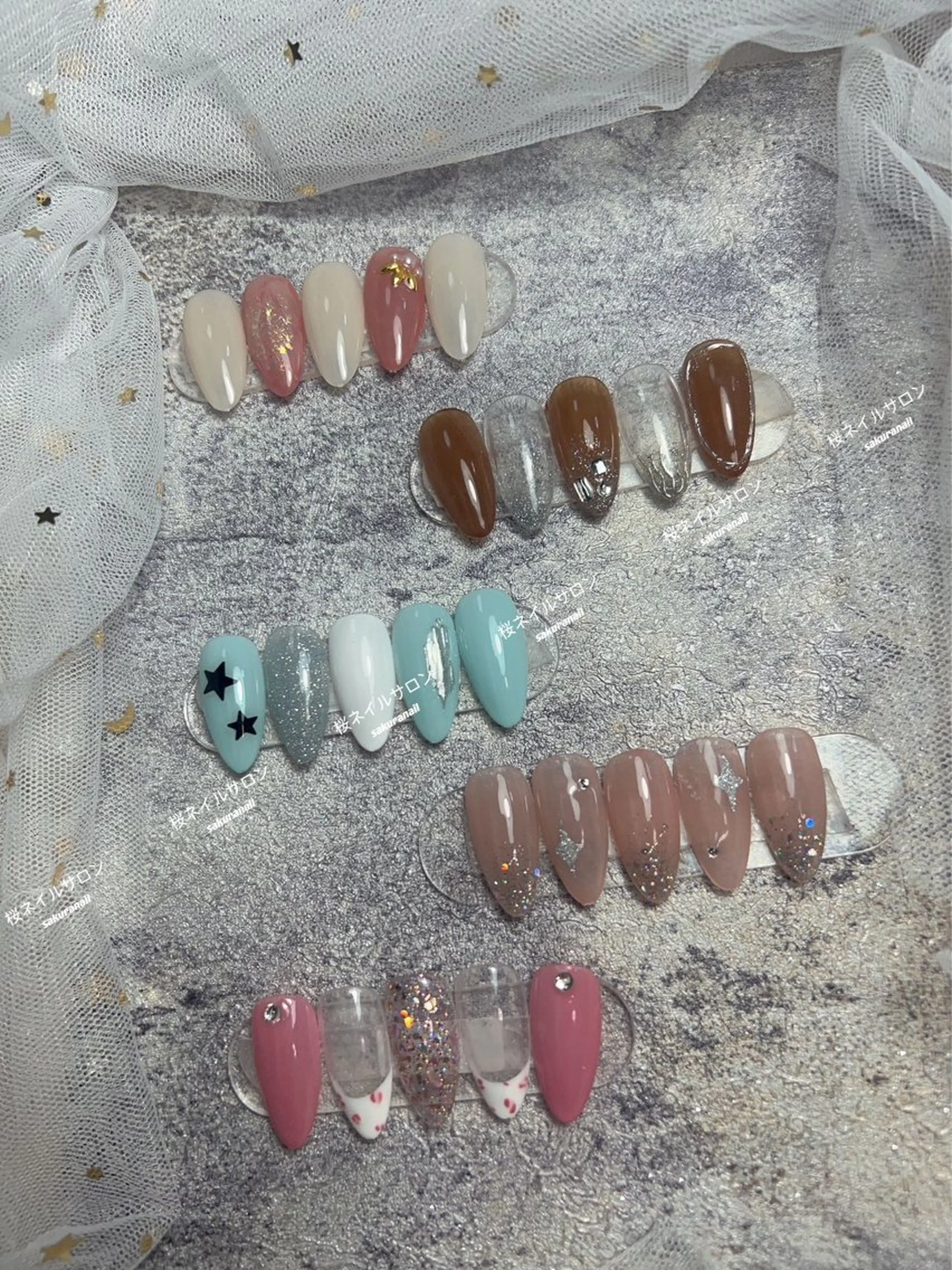 ネイル ハンドネイル 桜 ネイルのネイルデザイン