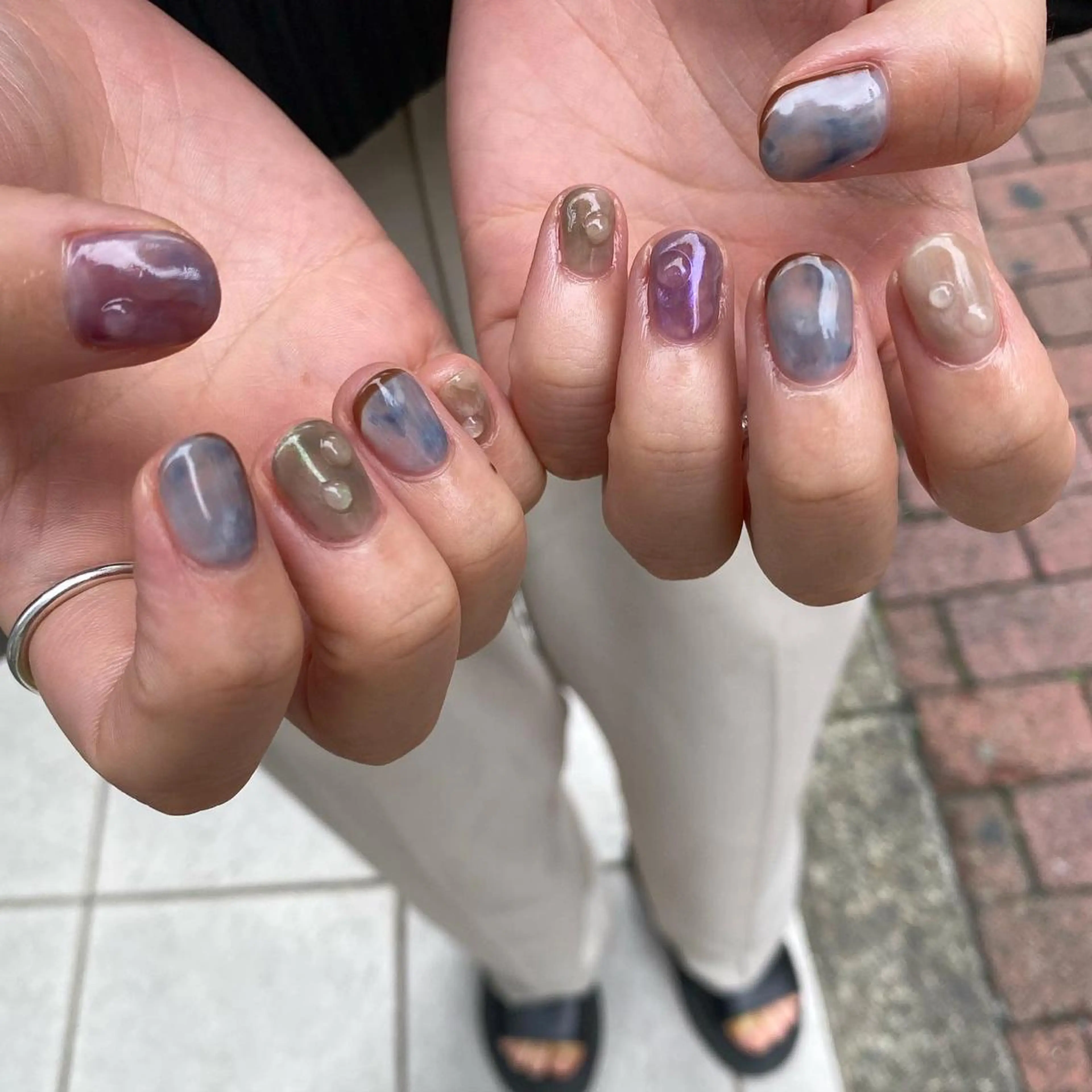 ネイル ハンドネイル nable.所属・栗林 実莉のネイルデザイン