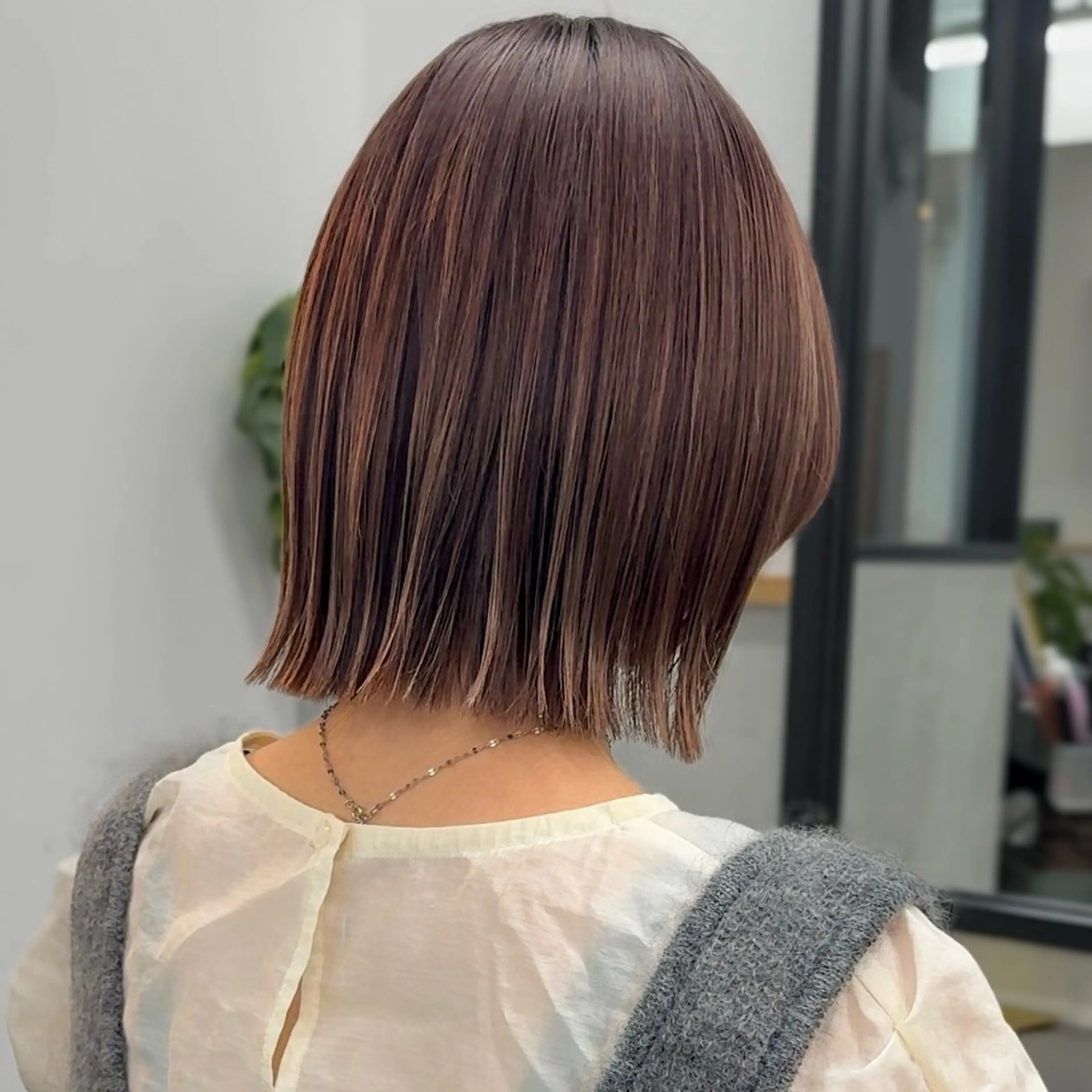 ショート カット 縮毛矯正 トリートメント Laff新宿所属・髪質改善/縮毛矯正/ ボブ/新宿/伊藤豊のヘアスタイル