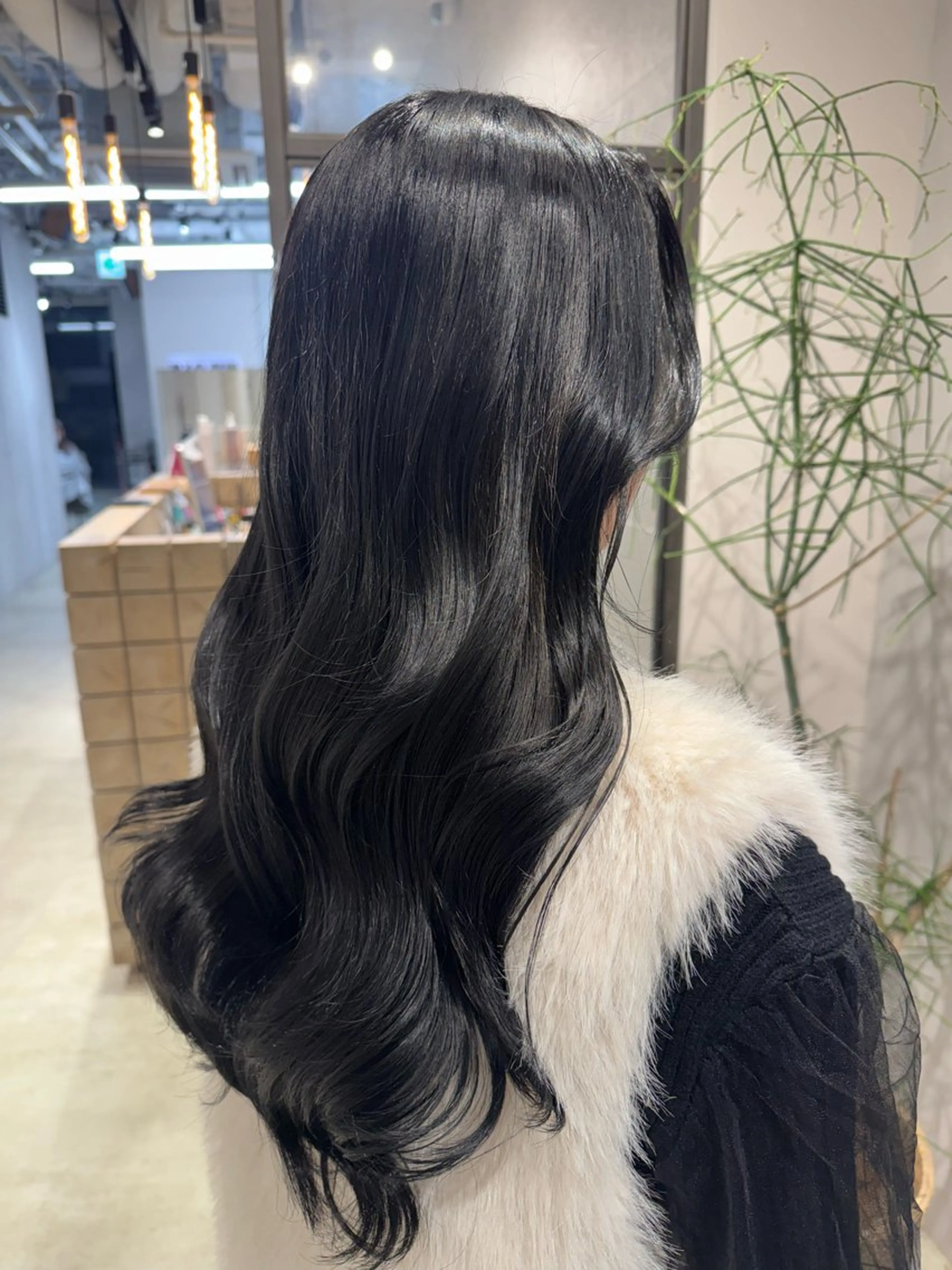 カラー 黒髪 カット ヘアカラー トリートメント 透明感カラー✨艶髪 制作🌱山根あゆみのヘアスタイル