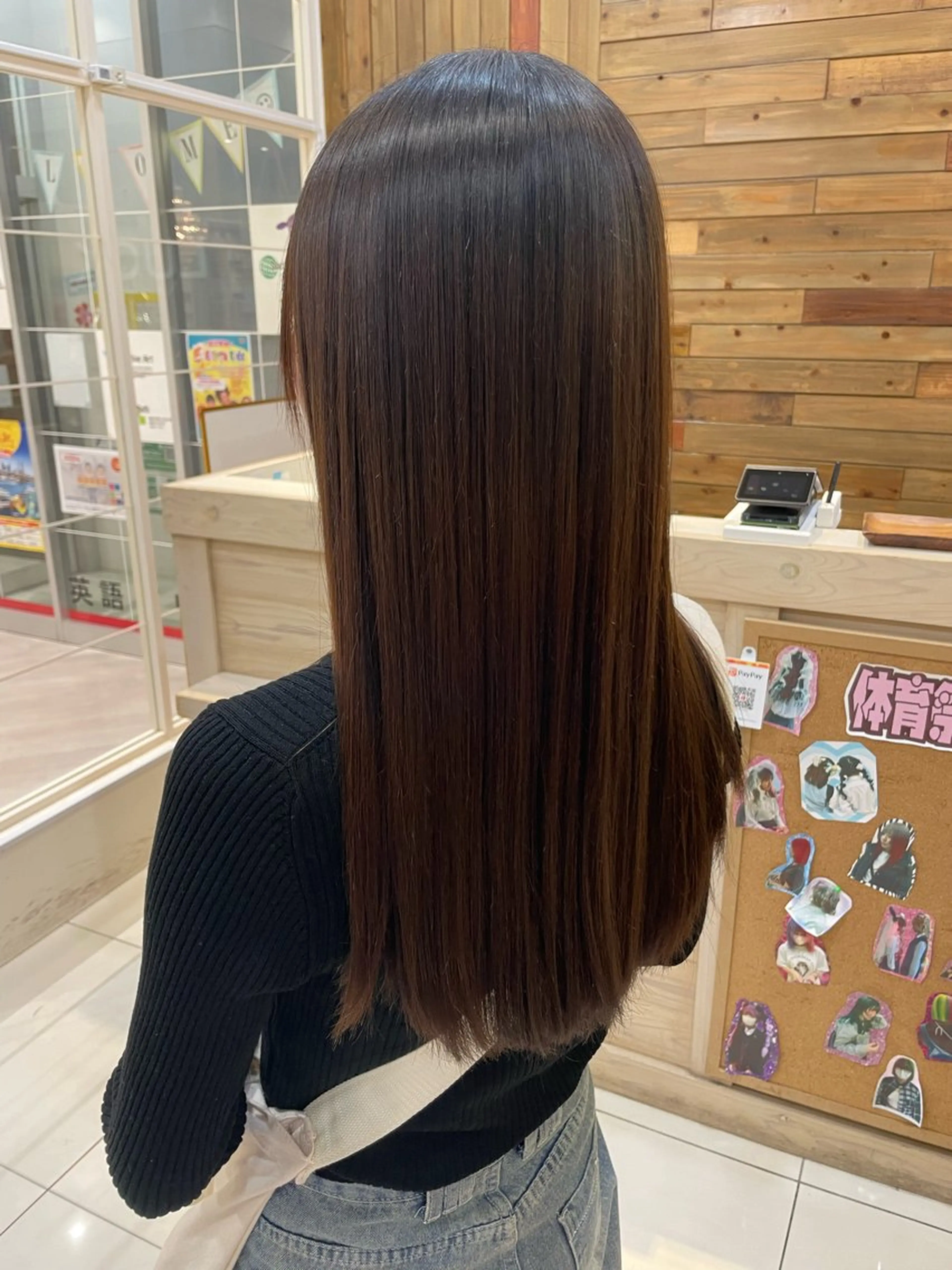 ミディアム 透明感color吉田 沙羅のヘアスタイル