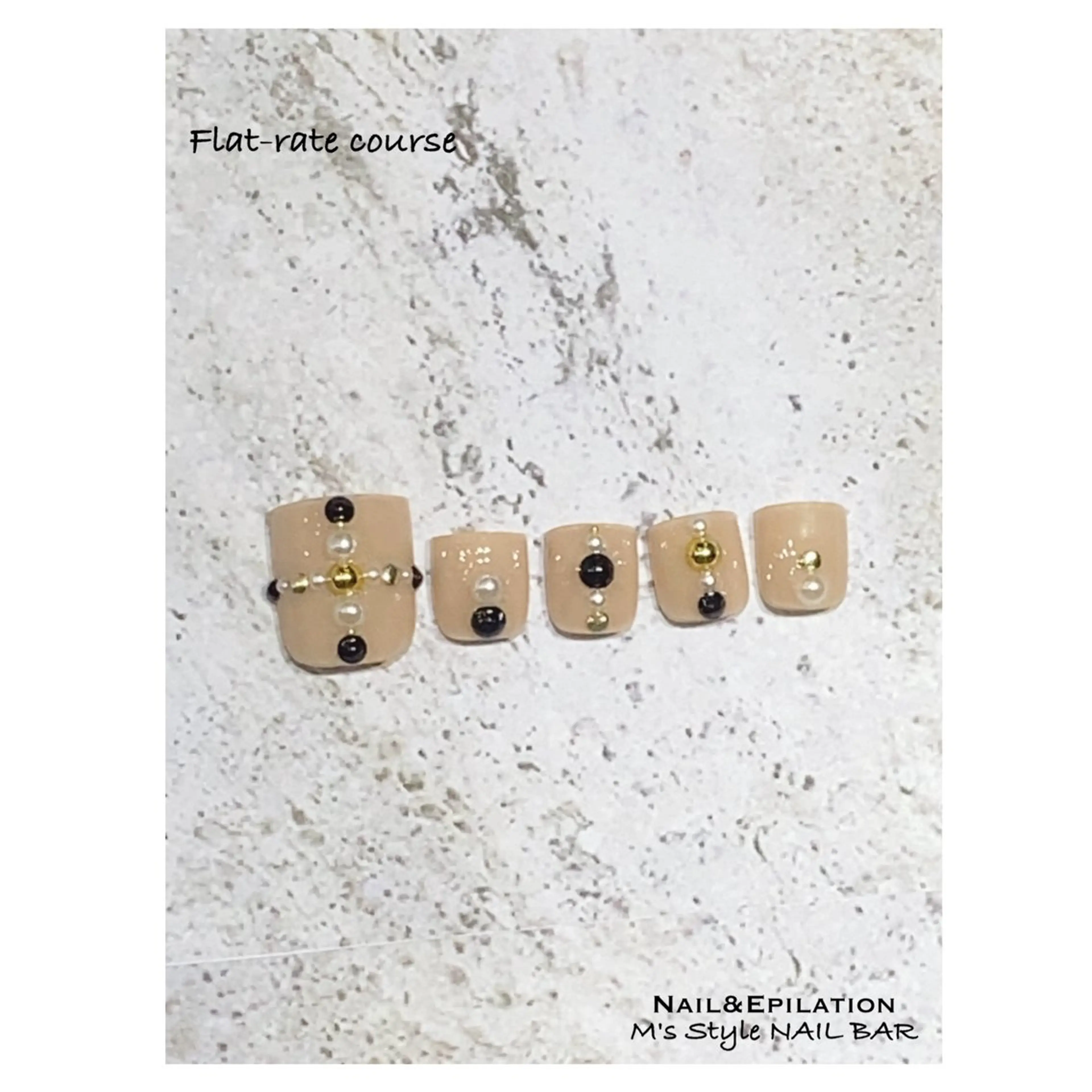 ネイル 成人式 フットネイル フレンチネイル ジェルネイル 韓国ネイル フットネイル M's Style NAIL BARのエステ・リラクイメージ