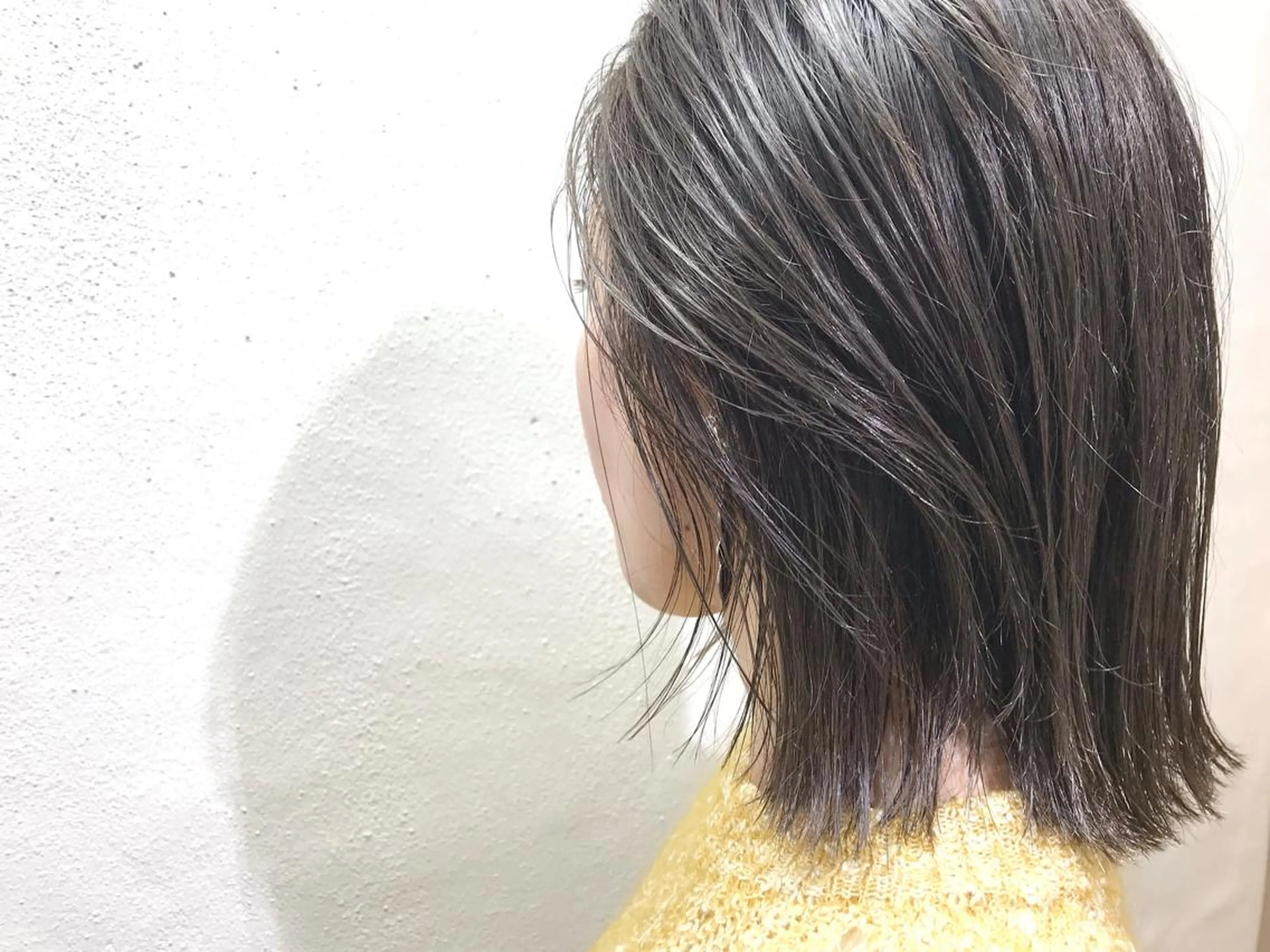 ミディアム カラー カット ヘアカラー トリートメント 下北沢 soiのヘアスタイル
