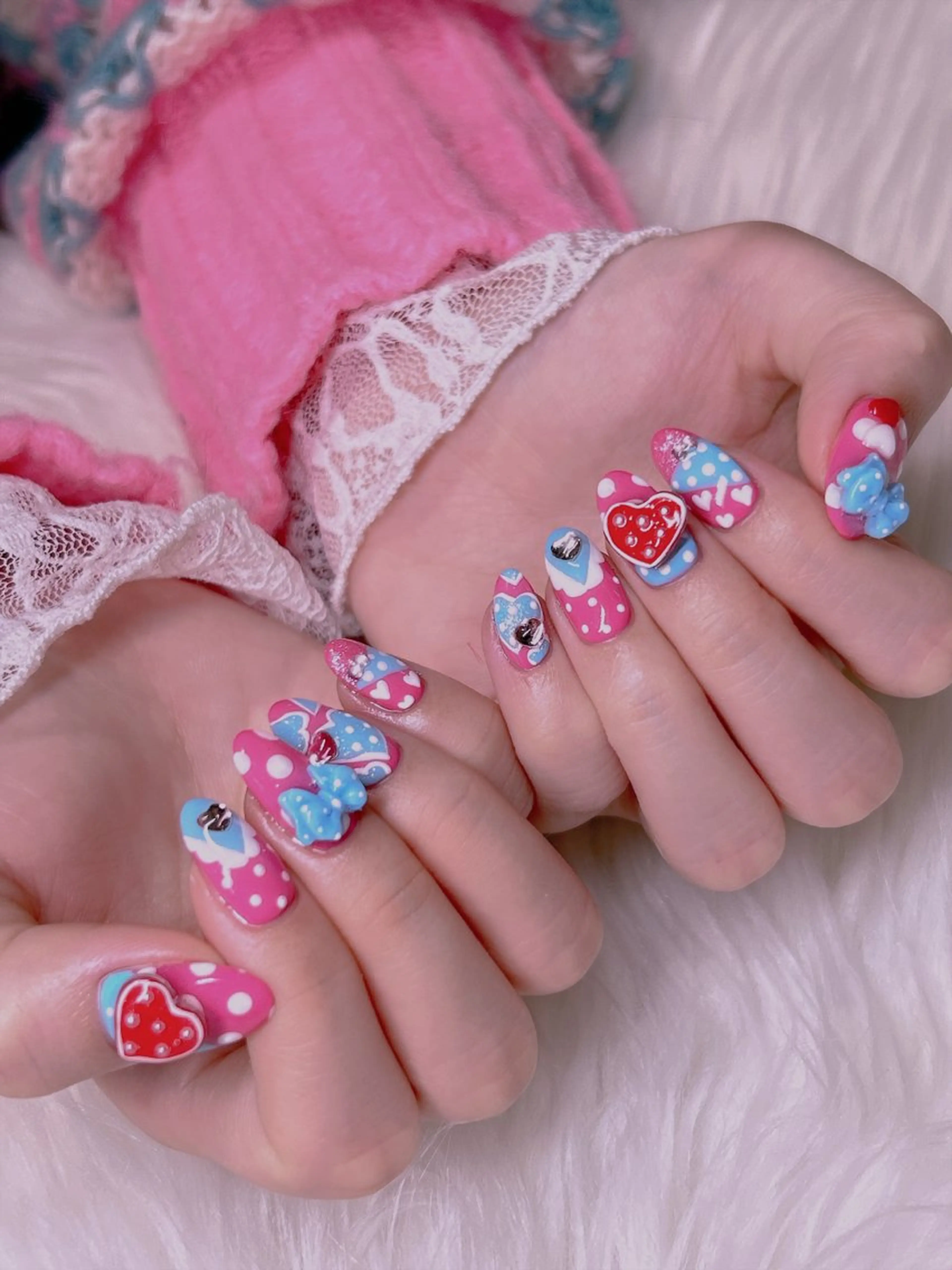 ネイル 長さだし専門店 M2　rikaのネイルデザイン