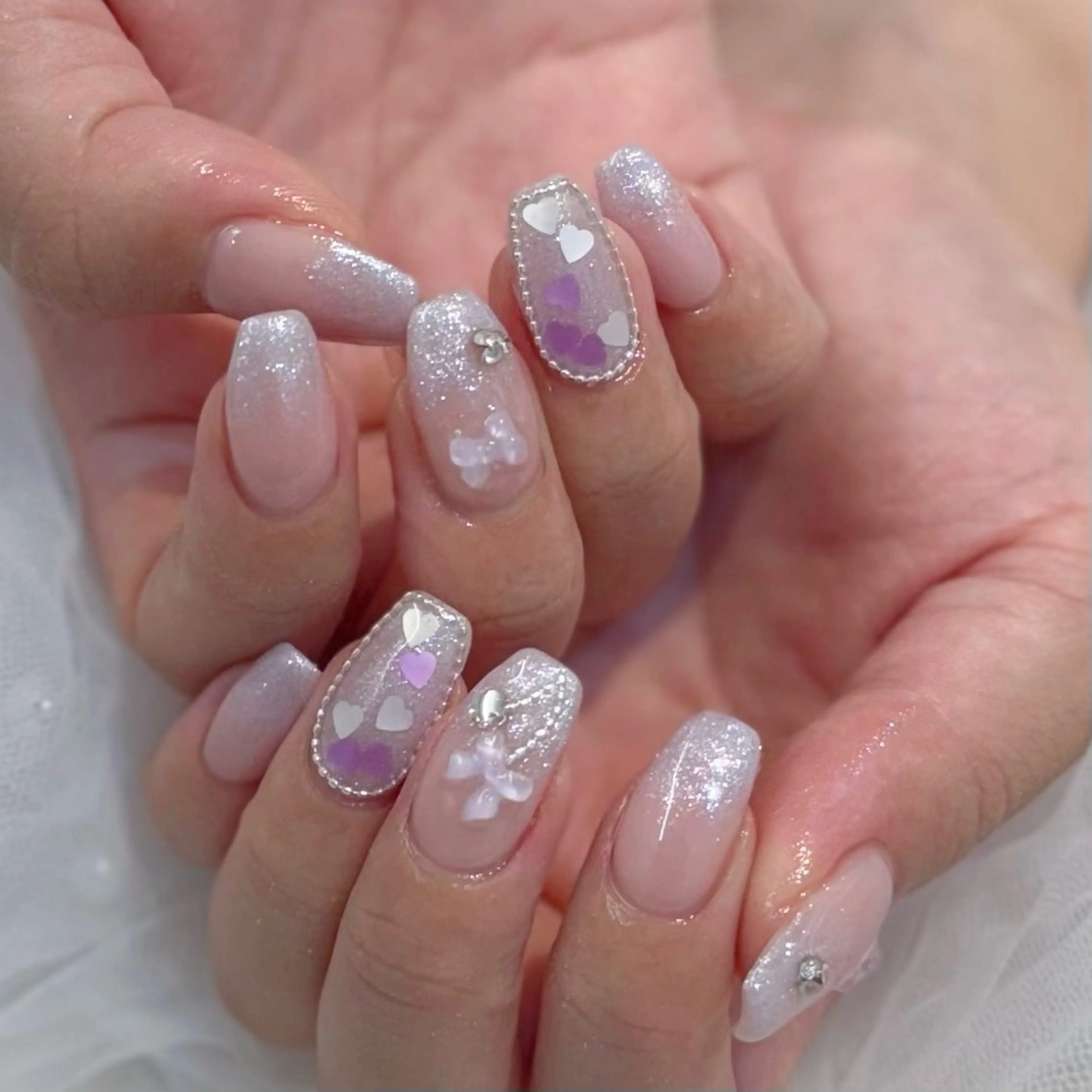 ネイル パステルネイル ハンドネイル ハンドケア Chizuru ☾ ໋のネイルデザイン