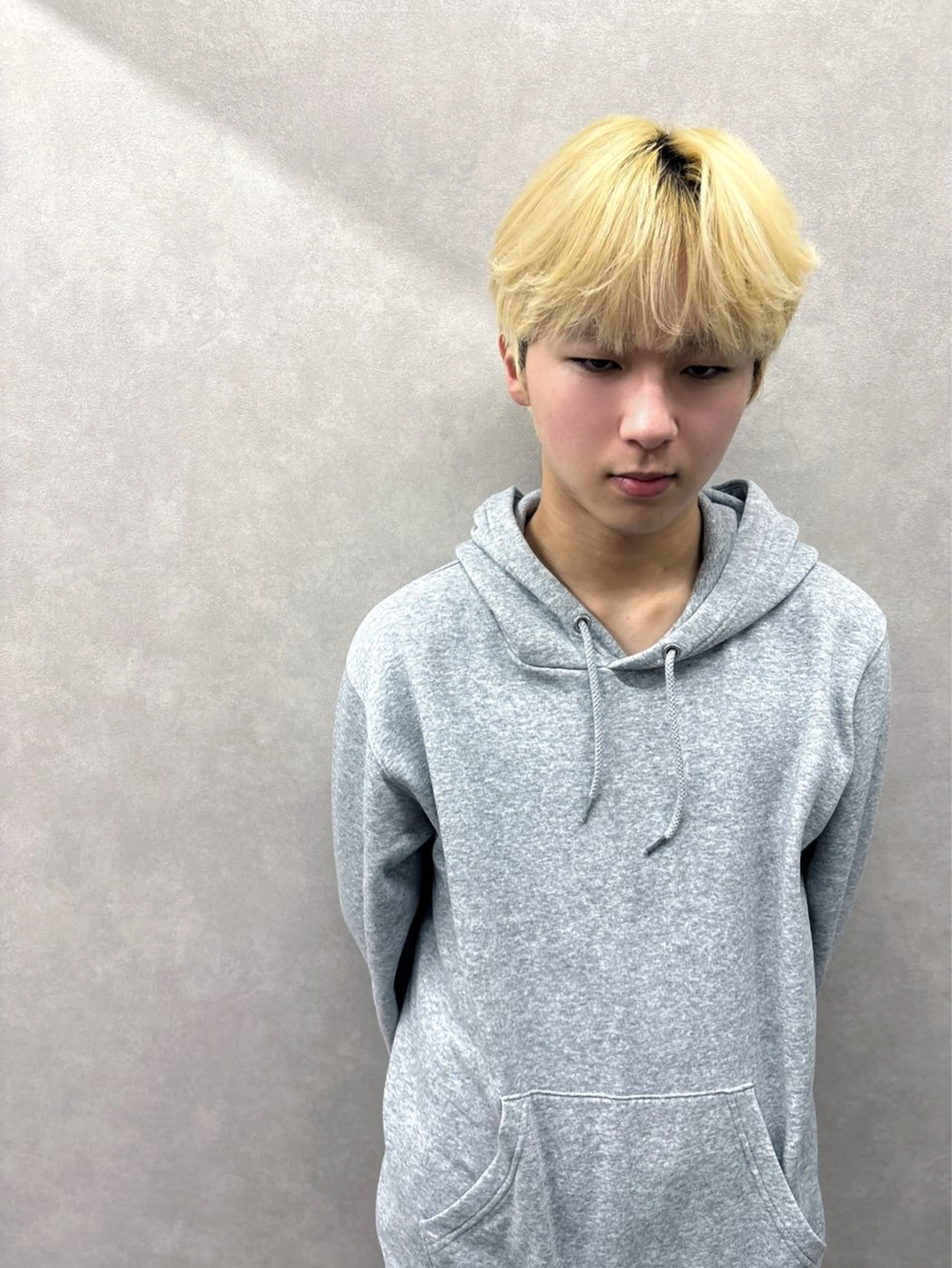 韓国カット+ケアブリーチ＋カラーの写真